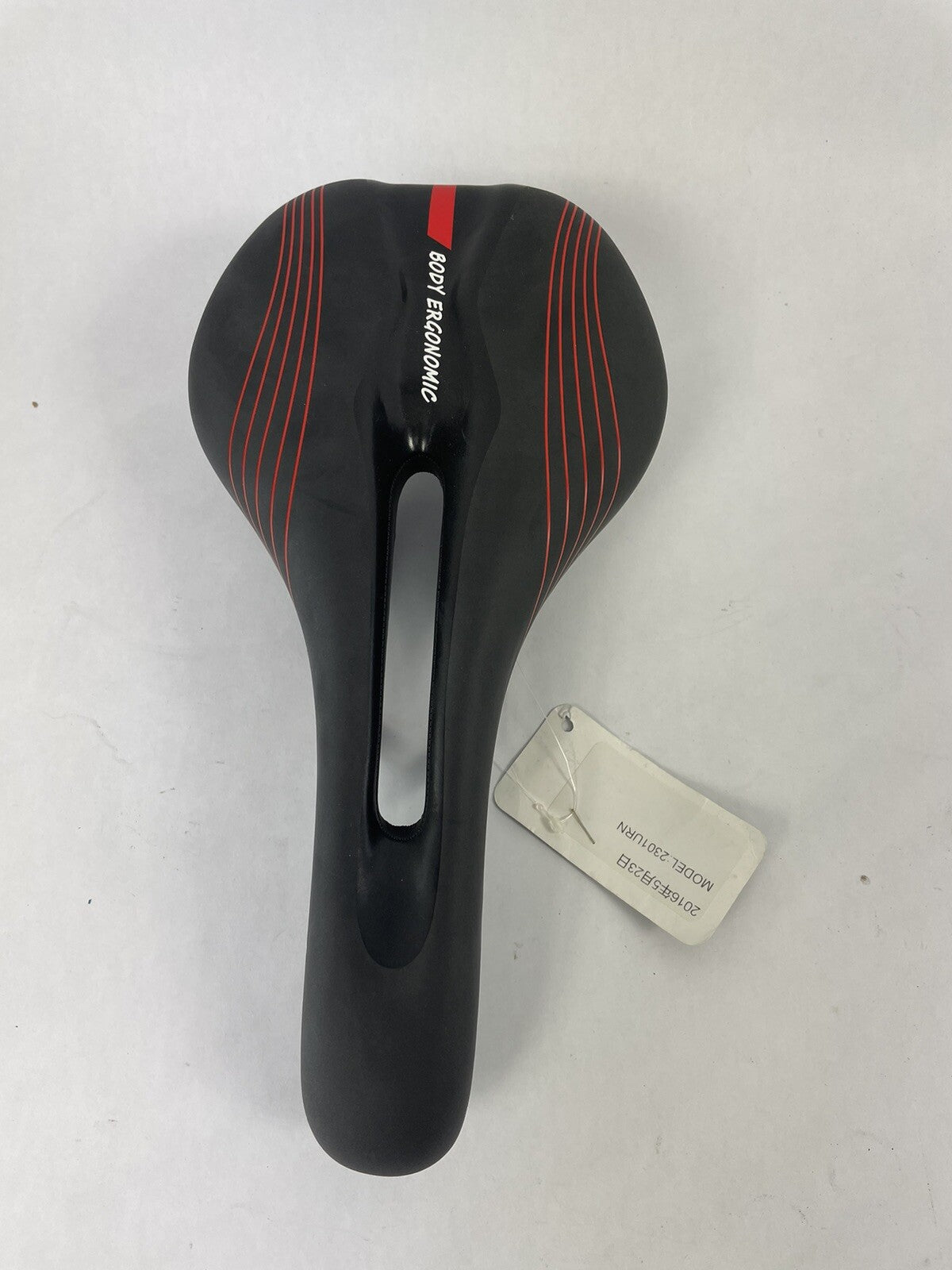 Selle Royal 2301URN Body Ergonomic red and black bicycle saddle for road and mountain bikes