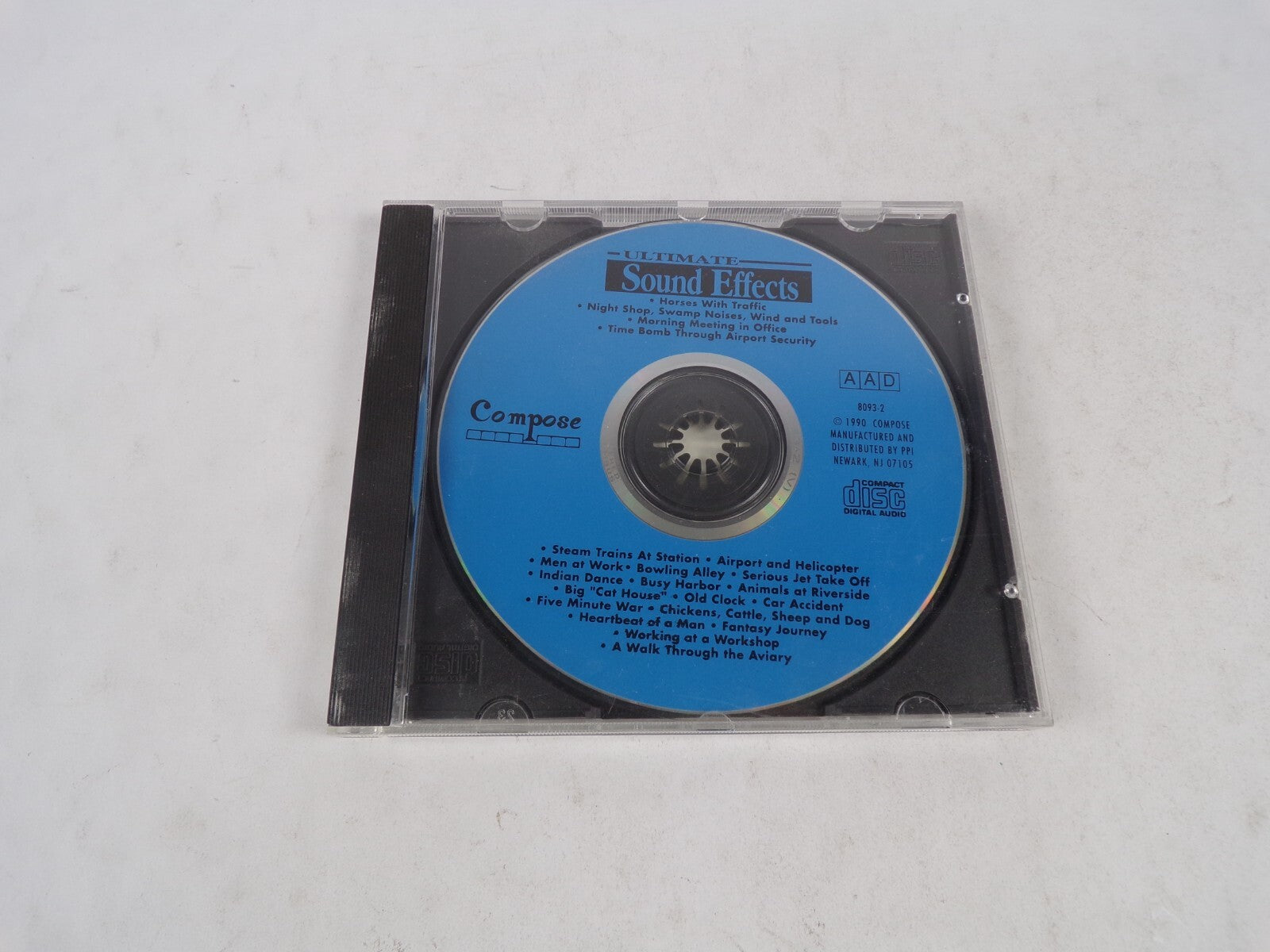 The Ultimate Sound Effects Horses With Traffic Night Shop, Swamp Noises,WinCD#31