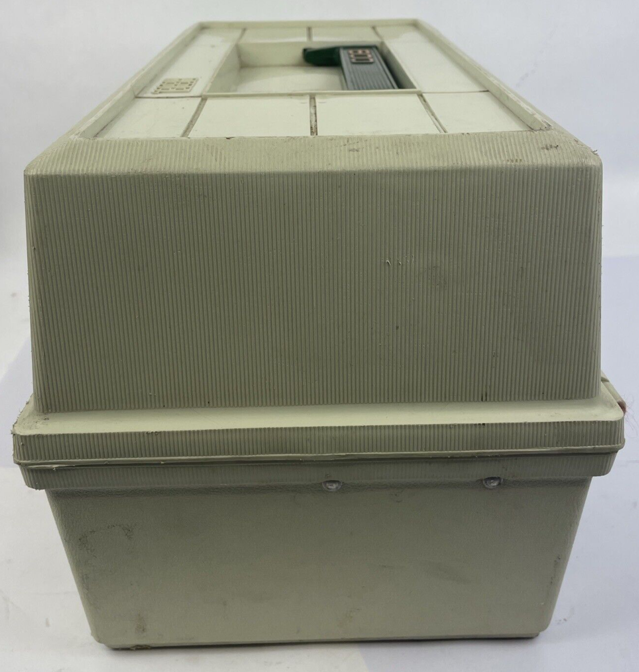 Vintage Rebel 600 Hard Plastic 3 Tray Fishing Tackle Gear Lure Box - VGC LOOK