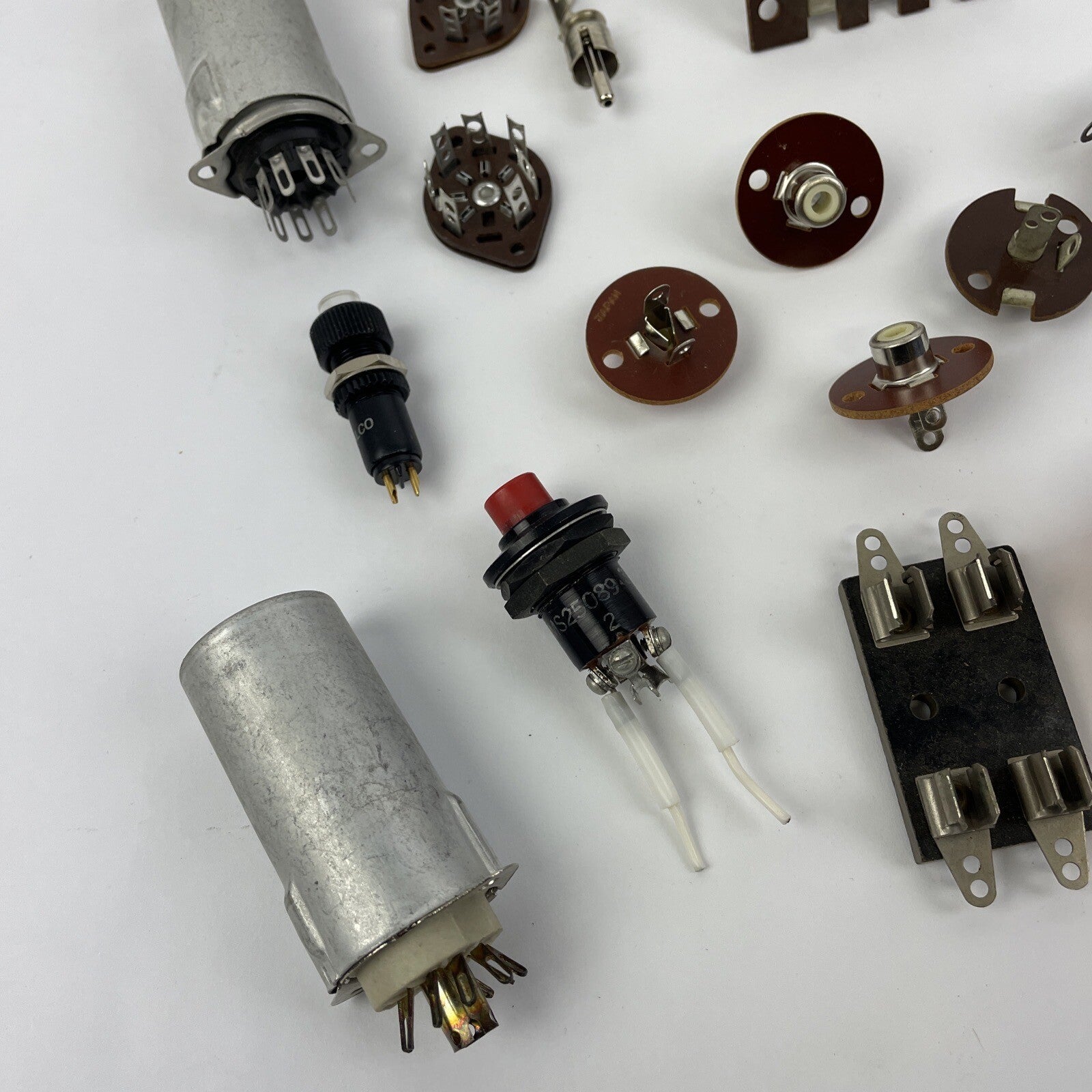 Huge Lot KLIXON Limit Switches Cessna Instrument Panel Parts Sprague RCA + LOOK