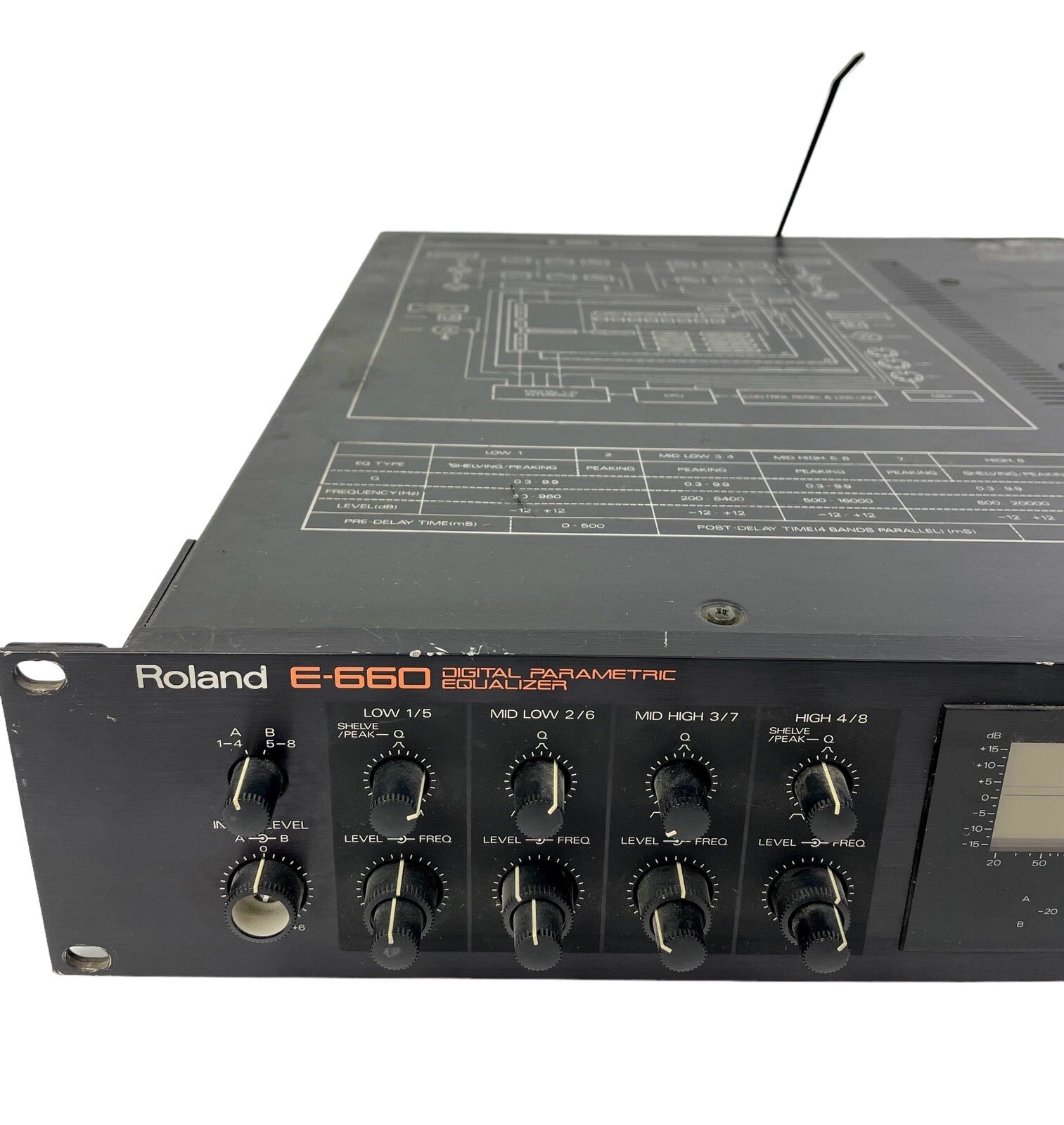 Roland E-660 Digital Stereo Parametric Mastering EQ