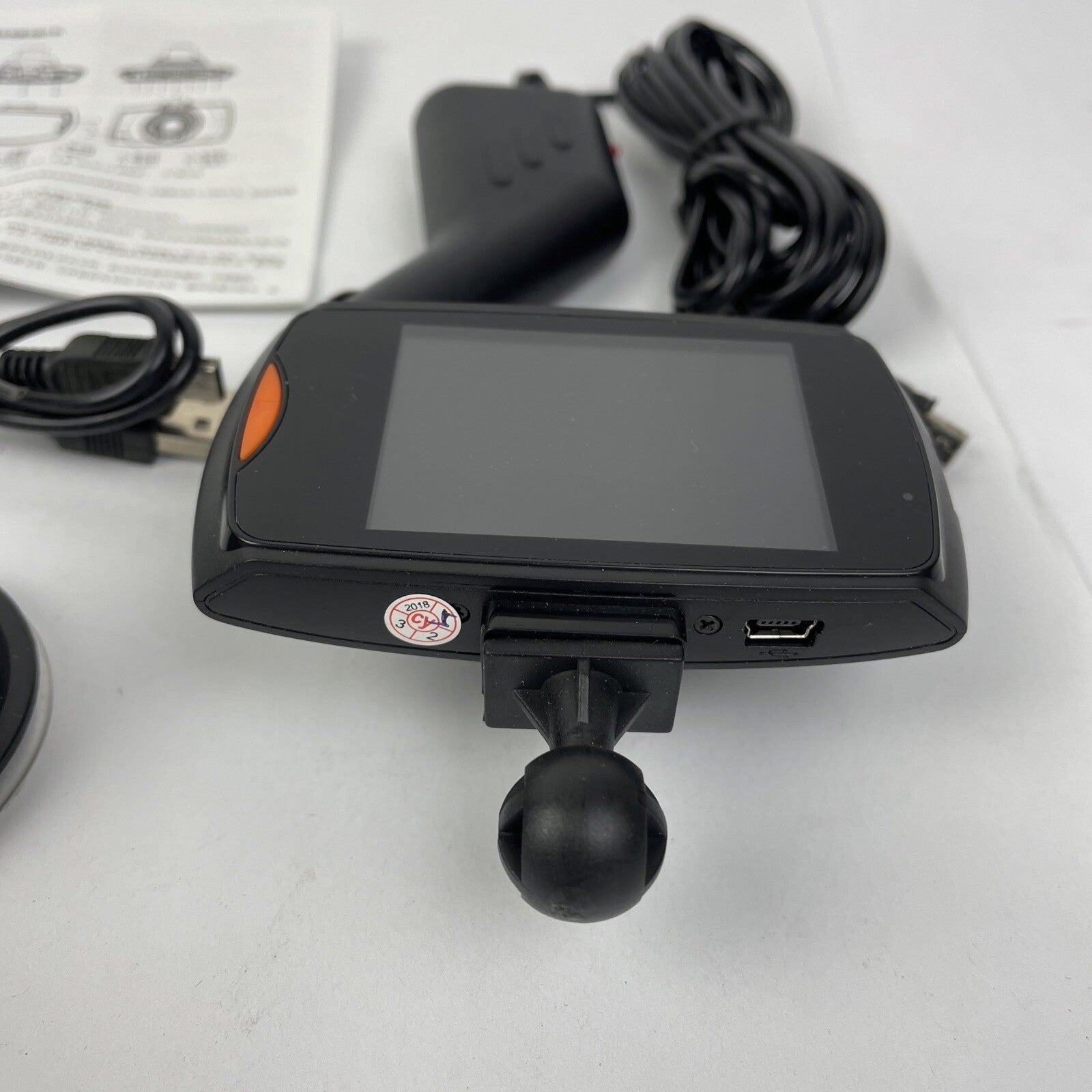 In Original Box Car Charger Model Advanced Portable Car Camcorder w Accessories