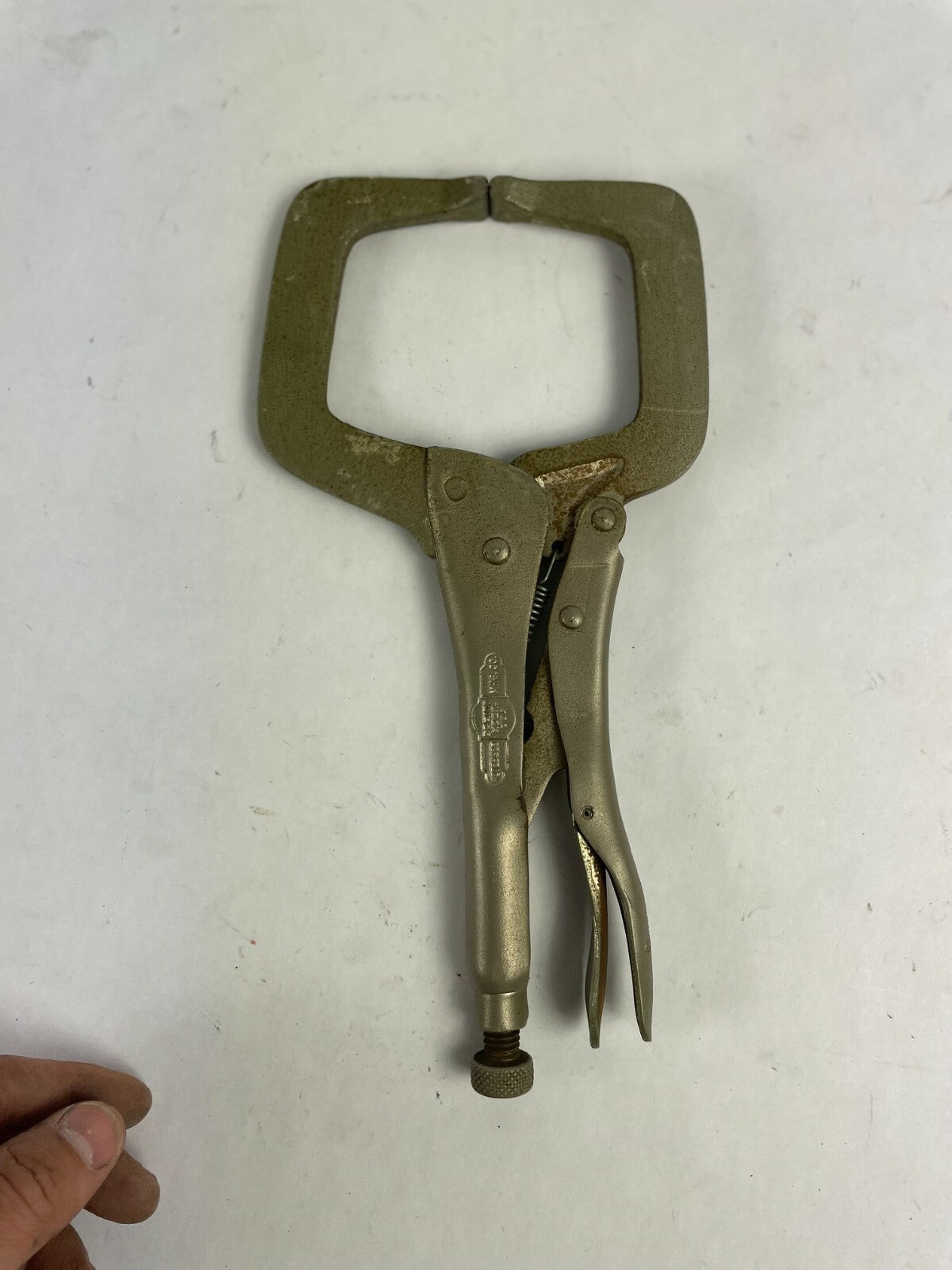 Petersen Locking C Clamp Plier Made in USA Heavy Duty Rigid