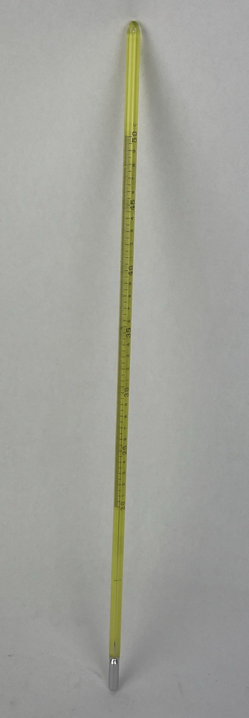 Taylor Permafused Etched Stem Thermometer- ASJM Gas Filled No. 4434404) 20-50C