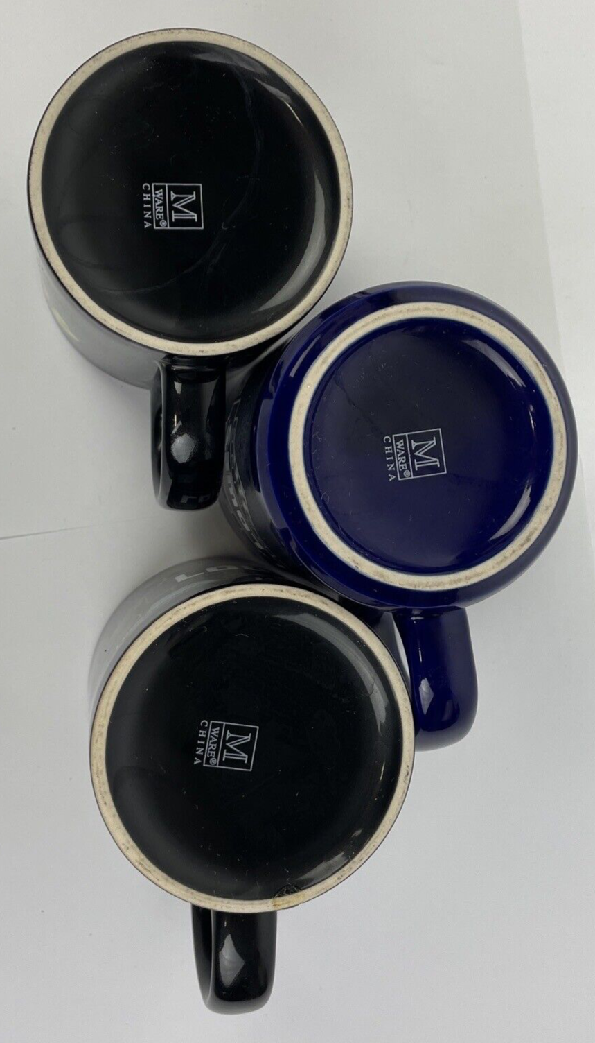 3 x NASCAR Jimmie Johnson #48 3D 12 oz. Coffee Mugs Blue Yellow Signature Racing