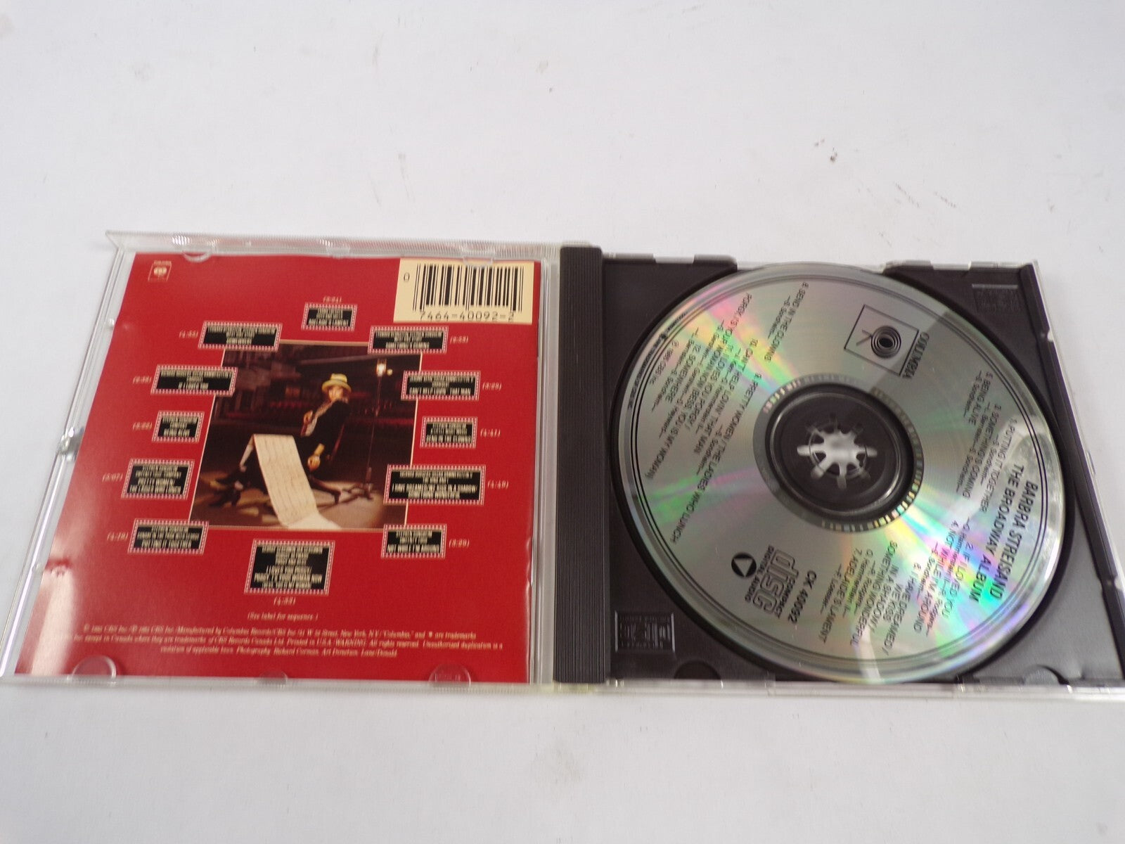 Barbra Streisand THe Broadway Album Adelaide's Lament Something's Coming CD#39