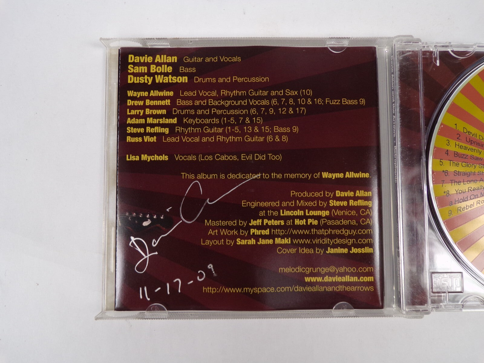 Davie Allan And the Arrons CD #11