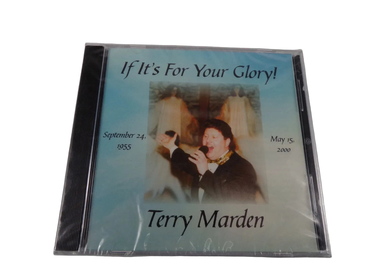 If It's For Your Glory We Shall Behold Him It's My Desire CD#34