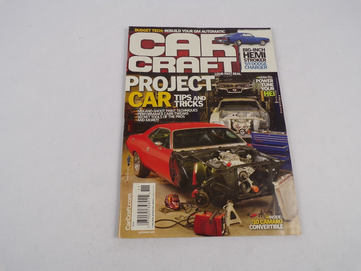 November 2008 Car Craft Project Car Tips And Tricks Big-Inch Hemi Stroker '69 Do