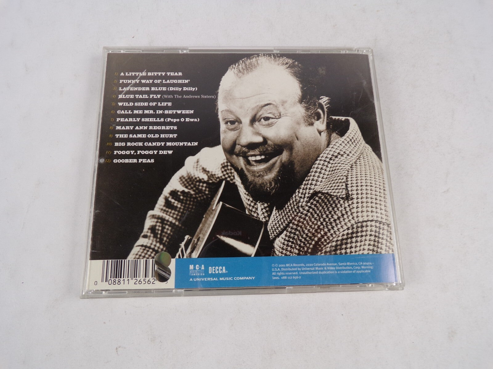 The Best Of Burl Ives The Millenium Collections A Little Bitty Tear Funny CD#22