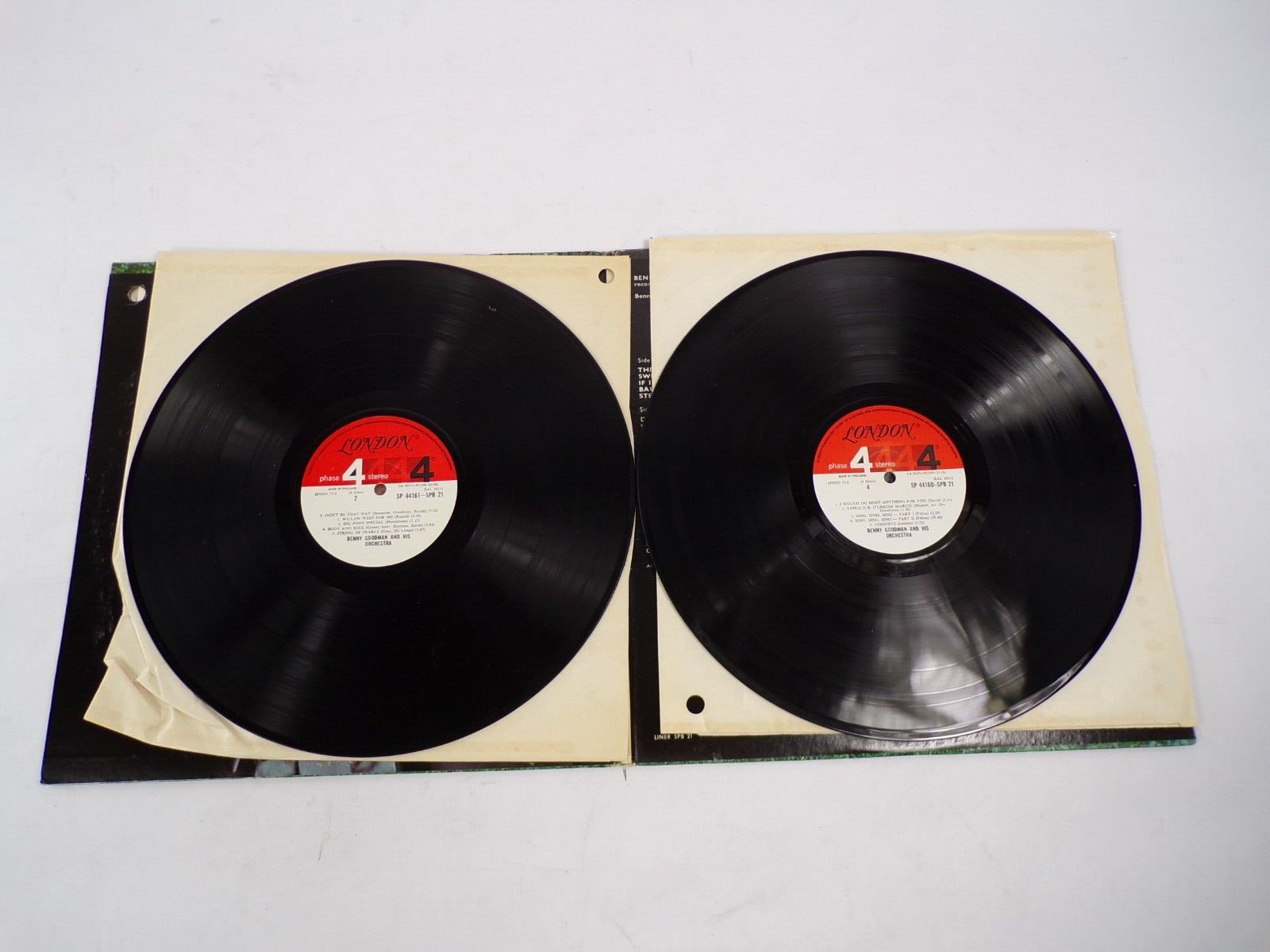 Benny Goodman Today Phase 4 Stereo Spectacular London Orchestra Vinyl Record