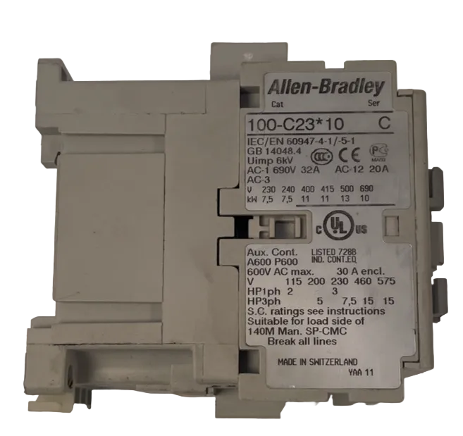 Allen-Bradley 100-C23*10 Series C IEC 23 A Contactor OEM