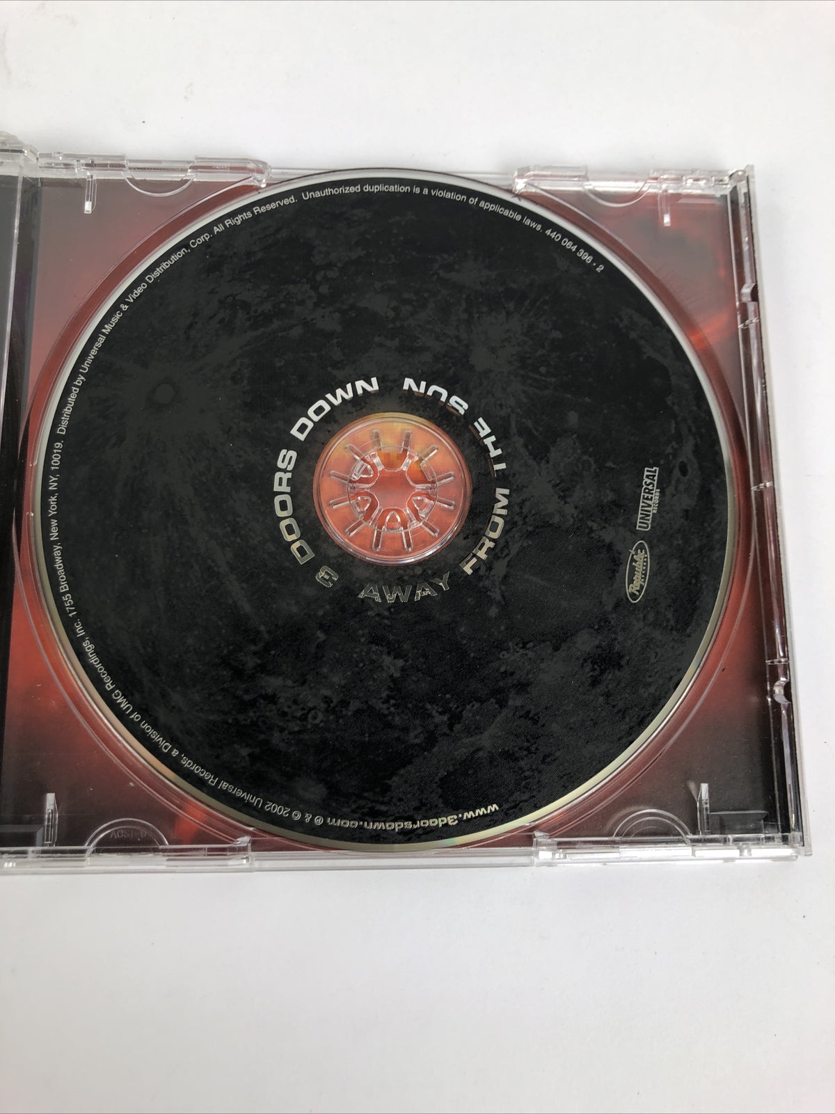 3 DOORS DOWN " Away From The Sun " Digital Audio CD MINT DISC #56