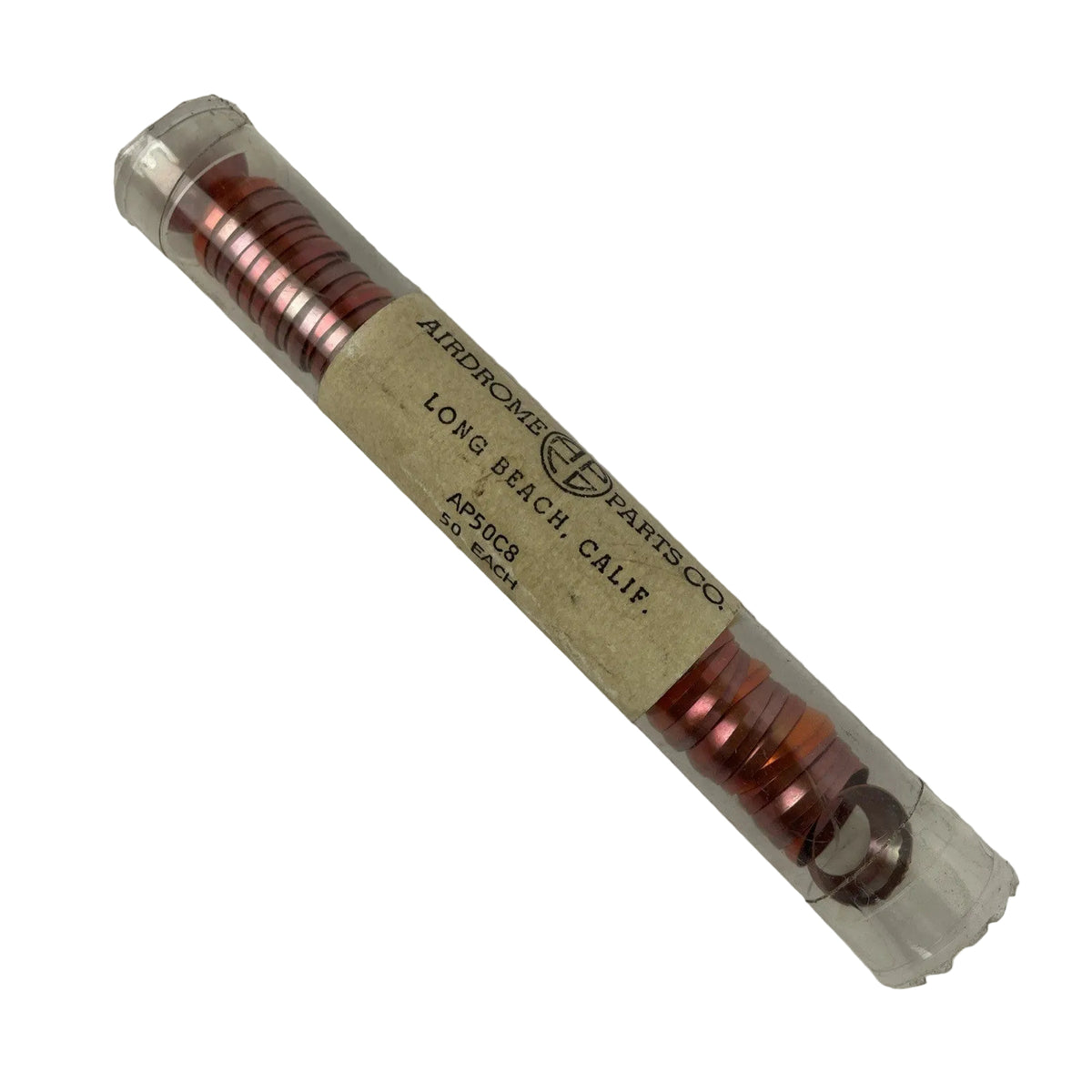 Airdrome AP50C8 copper conical seals 50 pack USA made