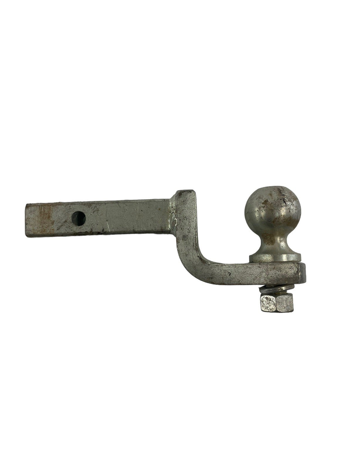 Lot of 2 Reese 6474 3500 lbs. Ball Mount Lock + 2" Chrome Trailer Hitch Ball