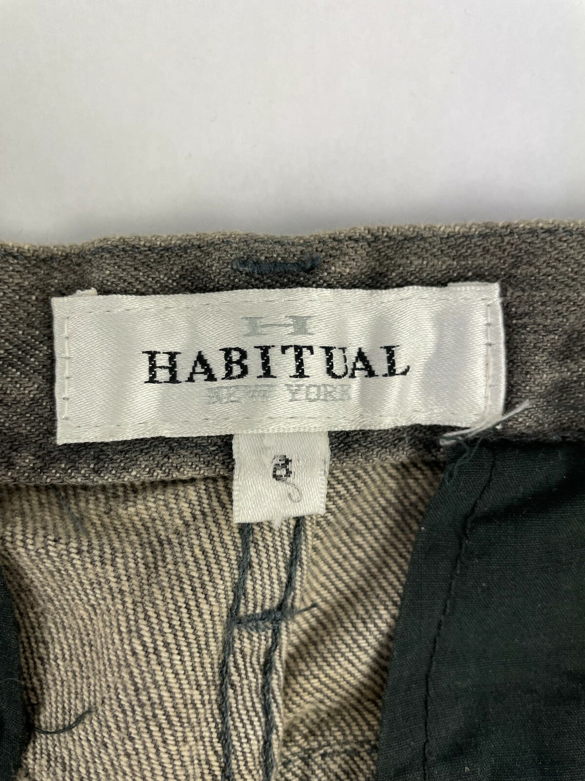 Habitual Men's Denver Gray Regular Straight Denim Jeans Size W 33 L 34