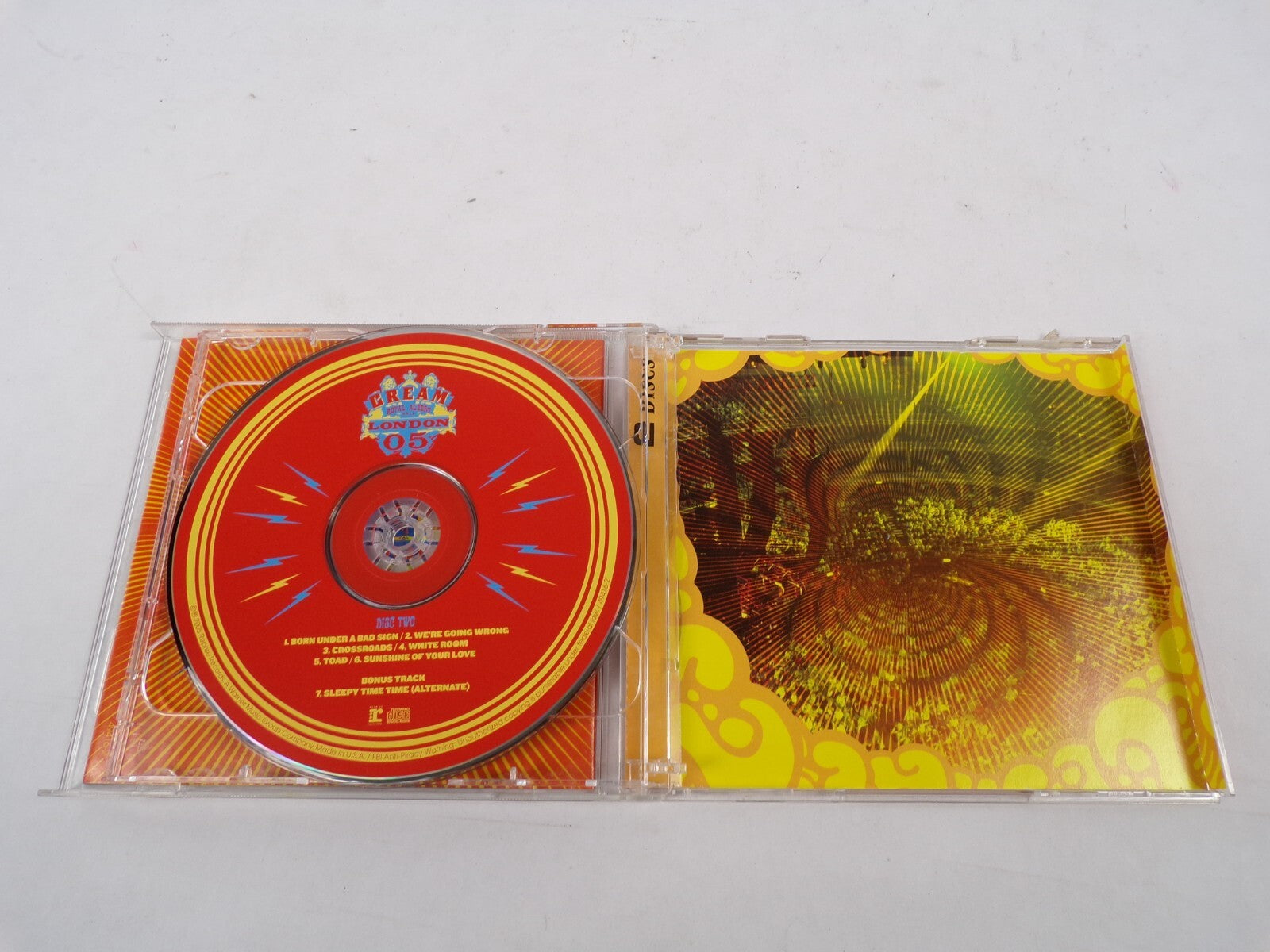 Cream I'm So Glad Sponful Outside Woman Blues Pressed Rat & Warthog Toad CD#30