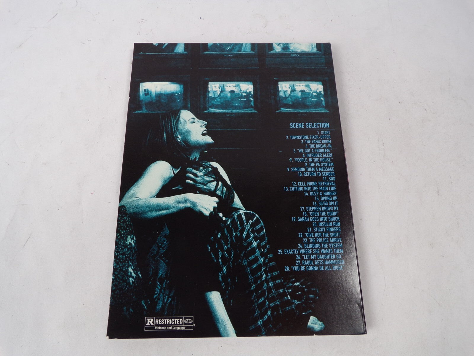 Panic Room Jodie Foster Meg Altman Ame Ner Daughter Sarah Play A Dead DVD Movies