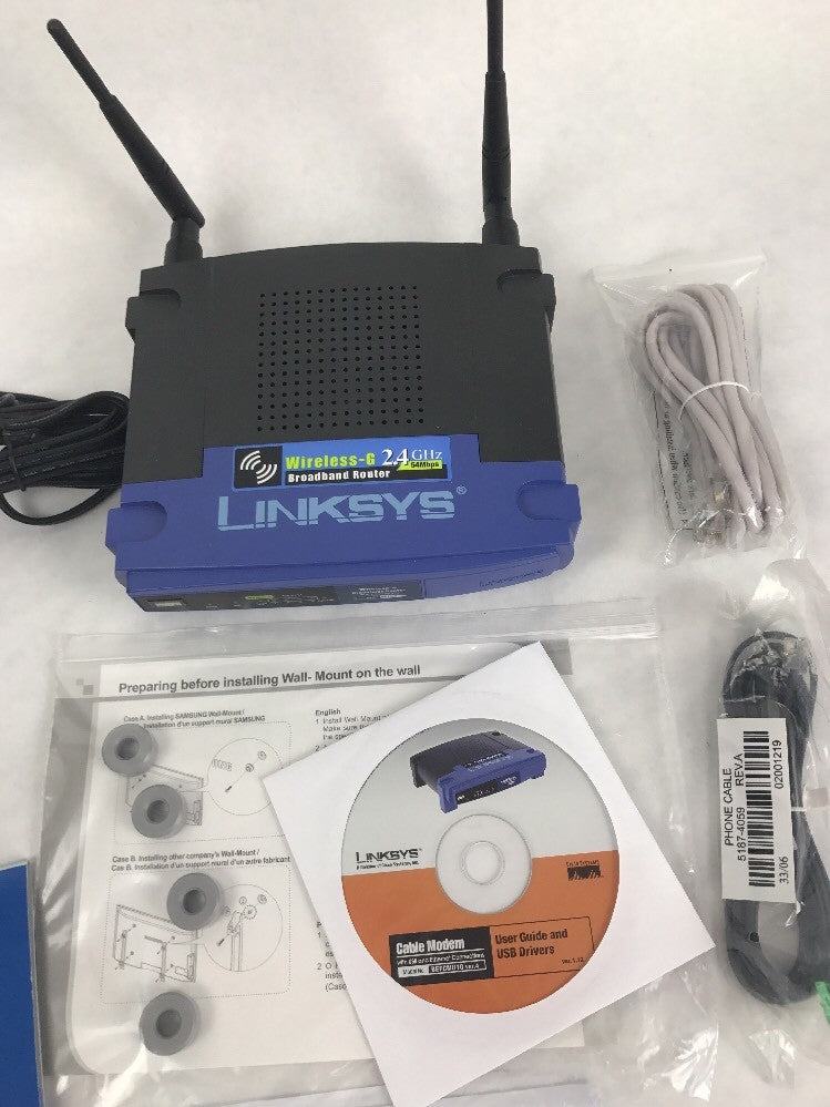 LINKSYS ETHERFAST CABLE MODEM BEFCMU10 VER 2 Excellent