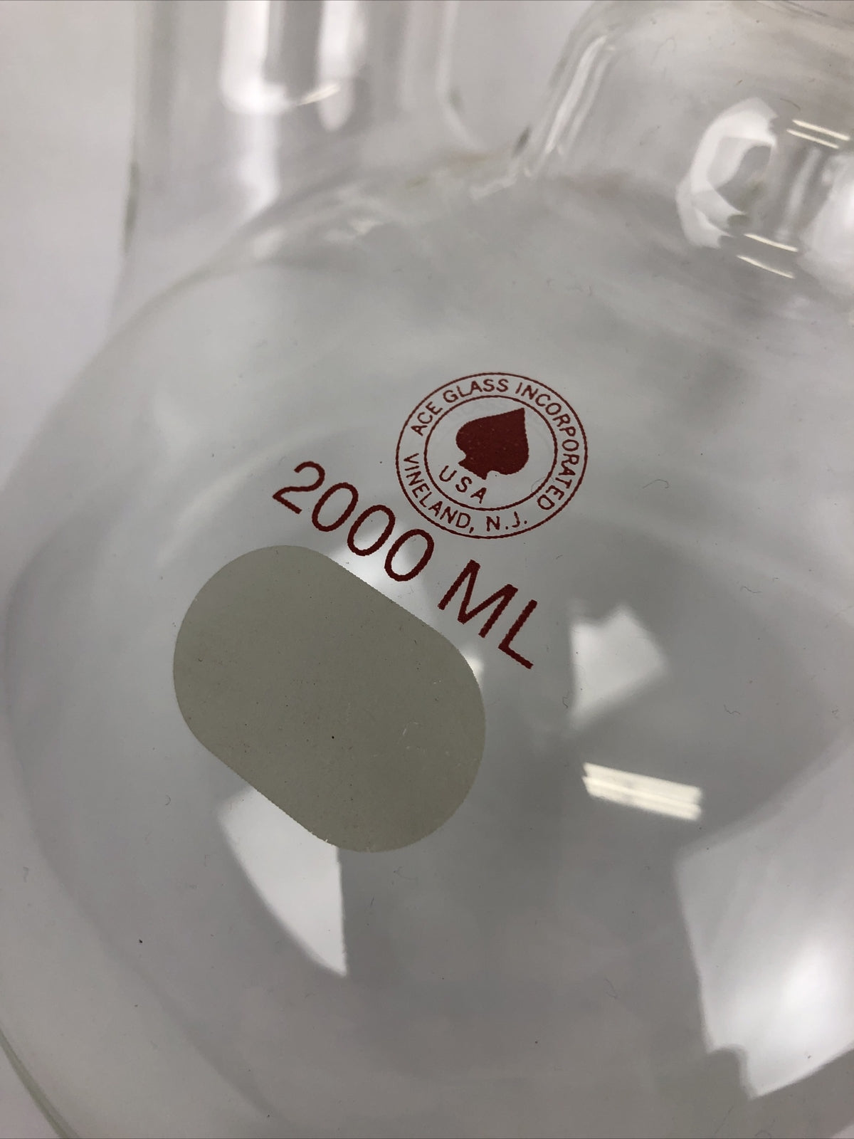 ACE Lab Glass 2000ML REACTION VESSEL #36 24/40 - See Images for Details