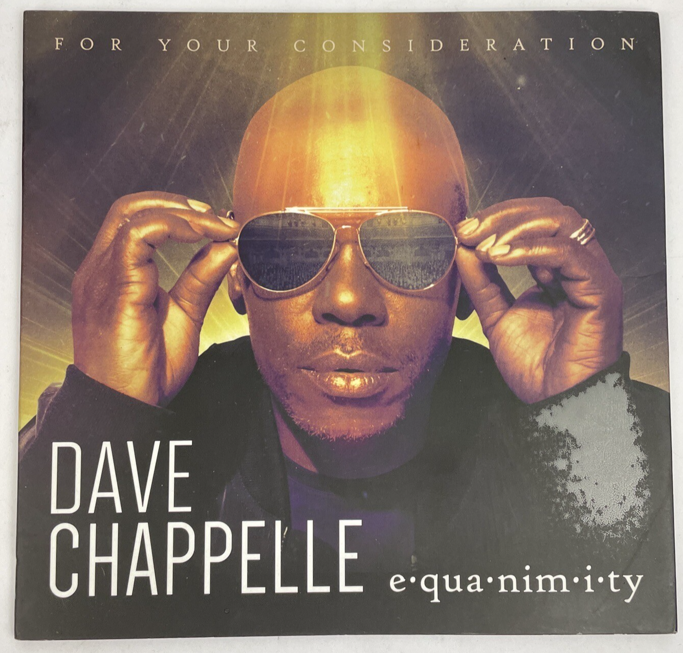 Dave Chappelle: Equanimity (DVD, 2017) Netflix FYC For Your consideration MINT