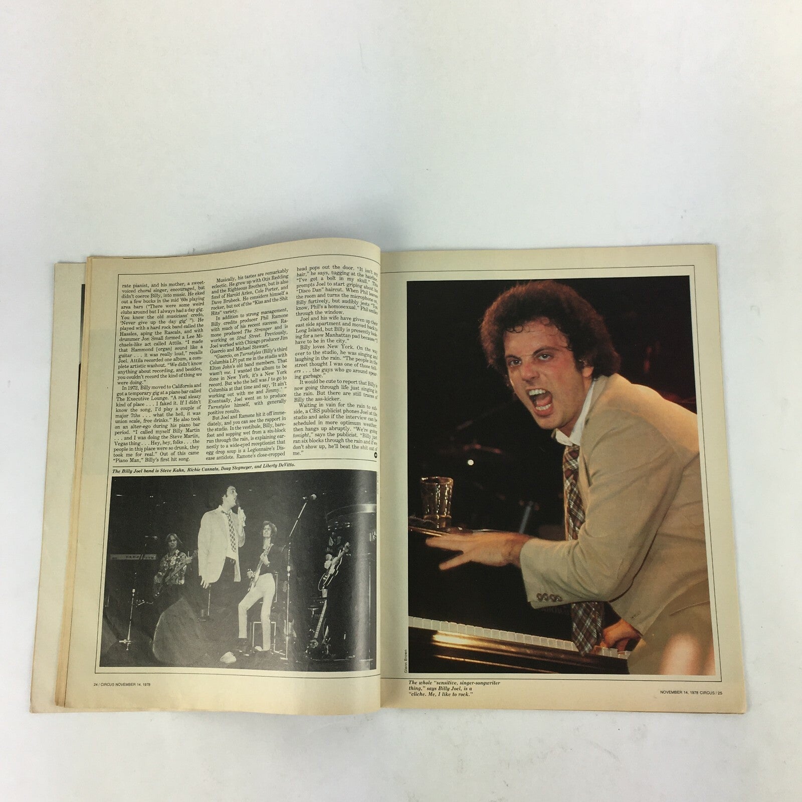 November14,1978 Circus Magazine The New Rockers Billy Joel David Bowie NeilYoung