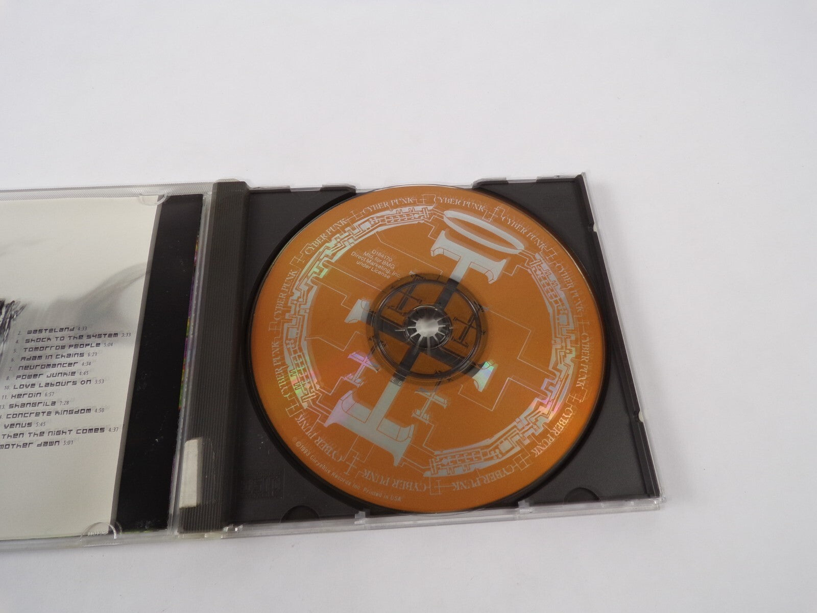 Billy Idol Cyberpun Wasteland Shock To The System Tomorrow People Adam In CD#59