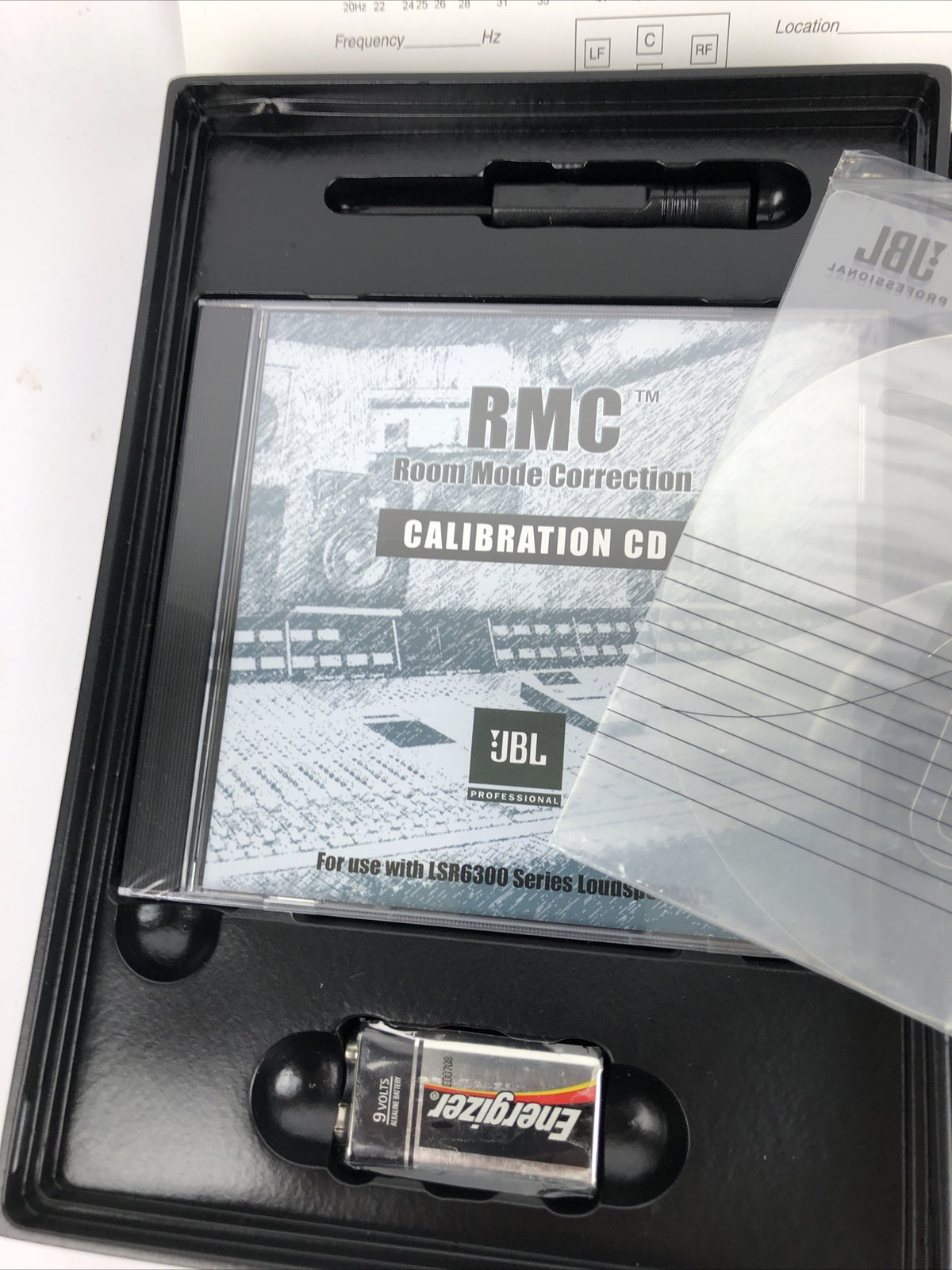 JBL RMC CALIBRATION KIT Room Mode Correction Kit For LSR6300 JBL Studio Monitor
