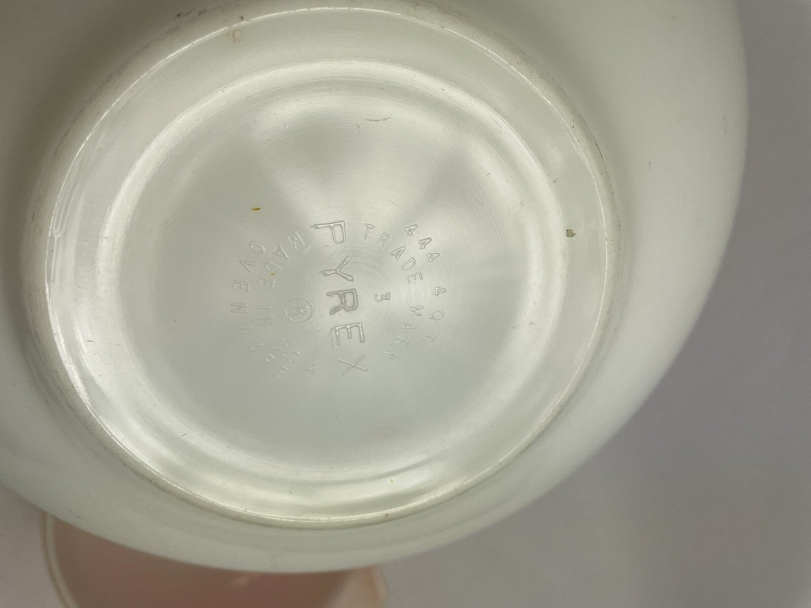 VTG Pyrex Gooseberry Cinderella Nesting Bowl Set 3 Orange White 442-443-444
