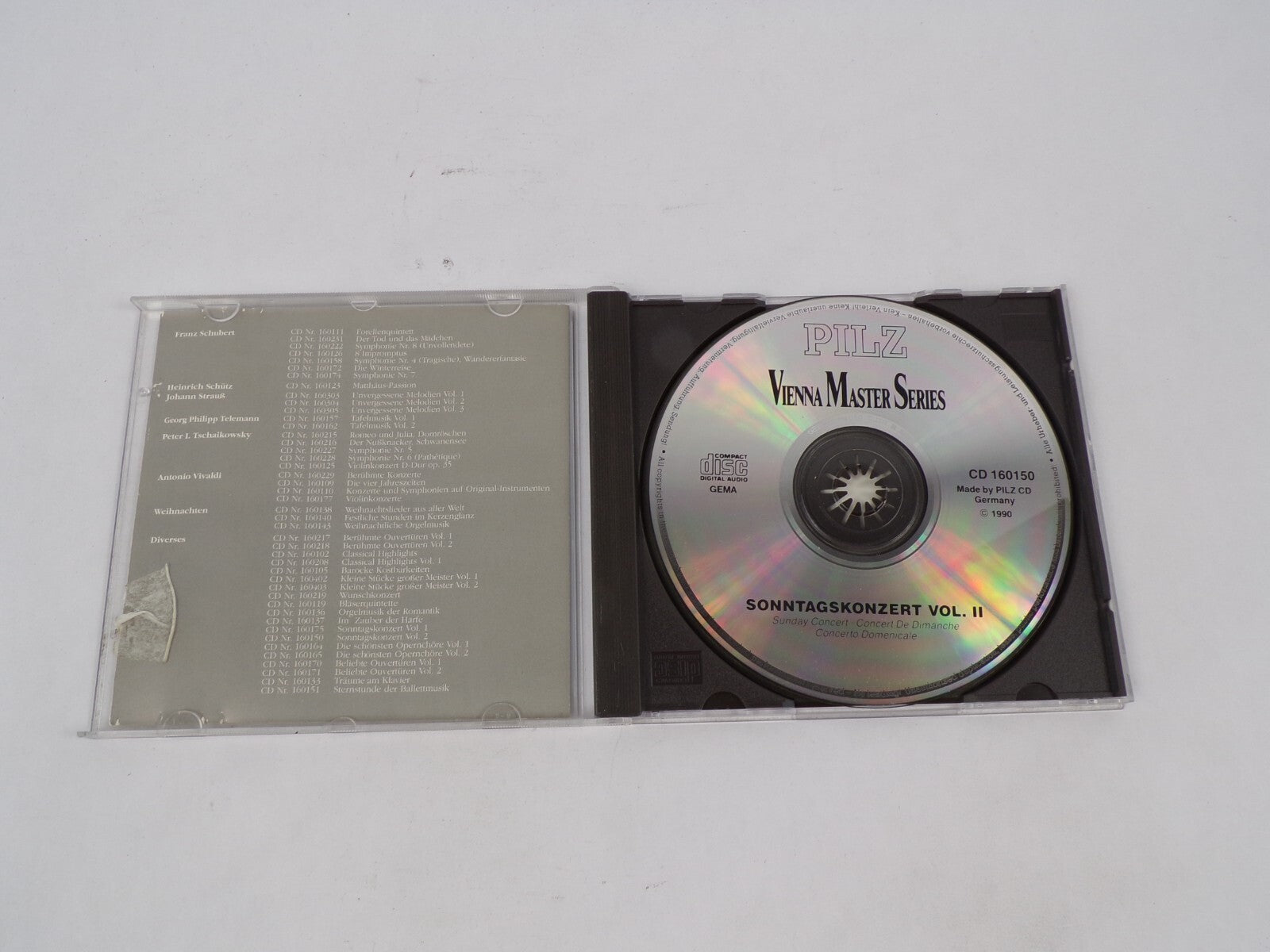 Venna Mater Series Digital-Classic Sonntagskonzer Vol. II Peter I. TschaikoCD#68
