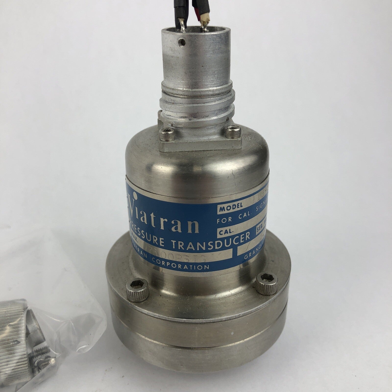 Viatran Pressure Transducer Model 118-1108 15V Max 0-5000 PSIG