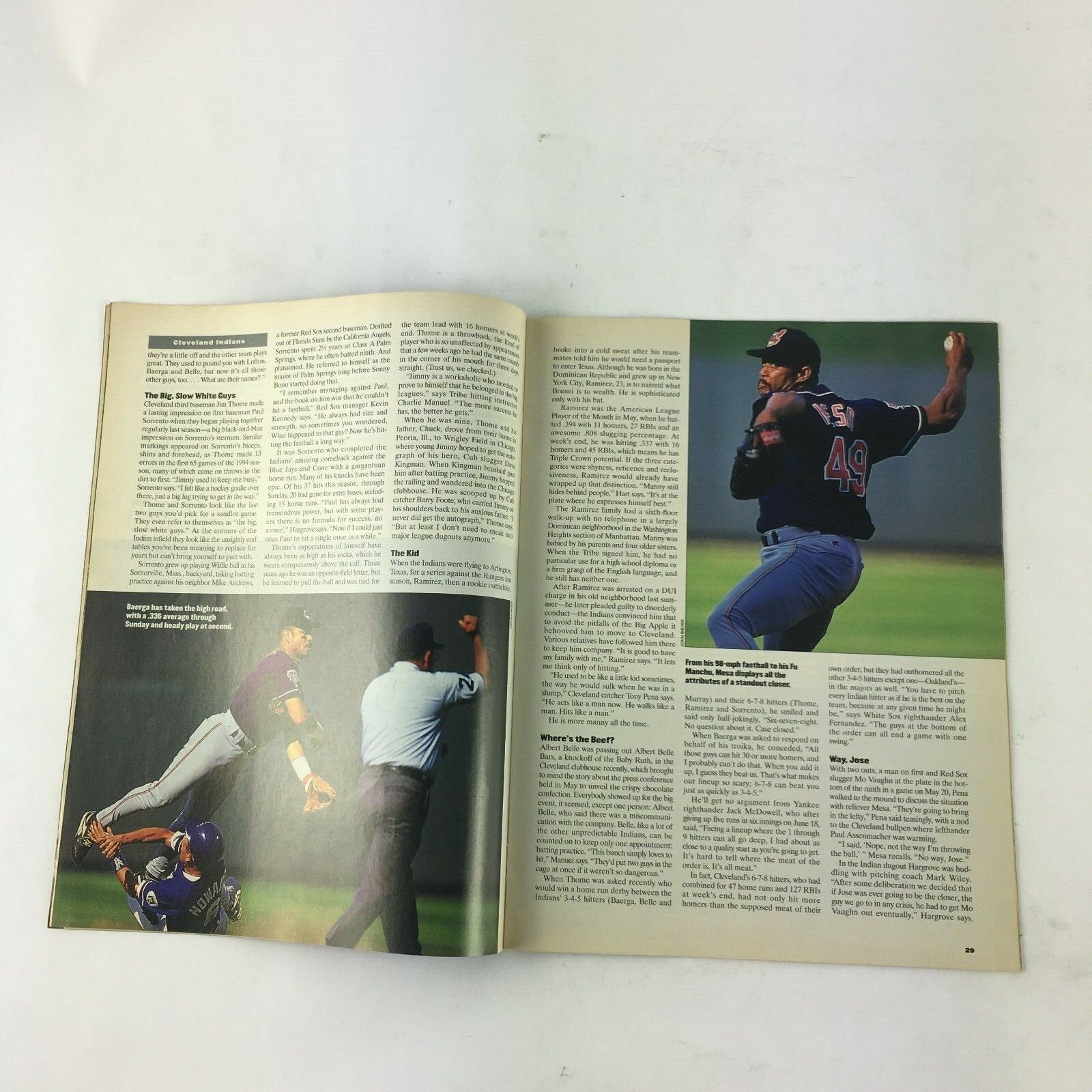 July 1995 Sports Illustrated Magazine What's Right About Baseball Rookie ace