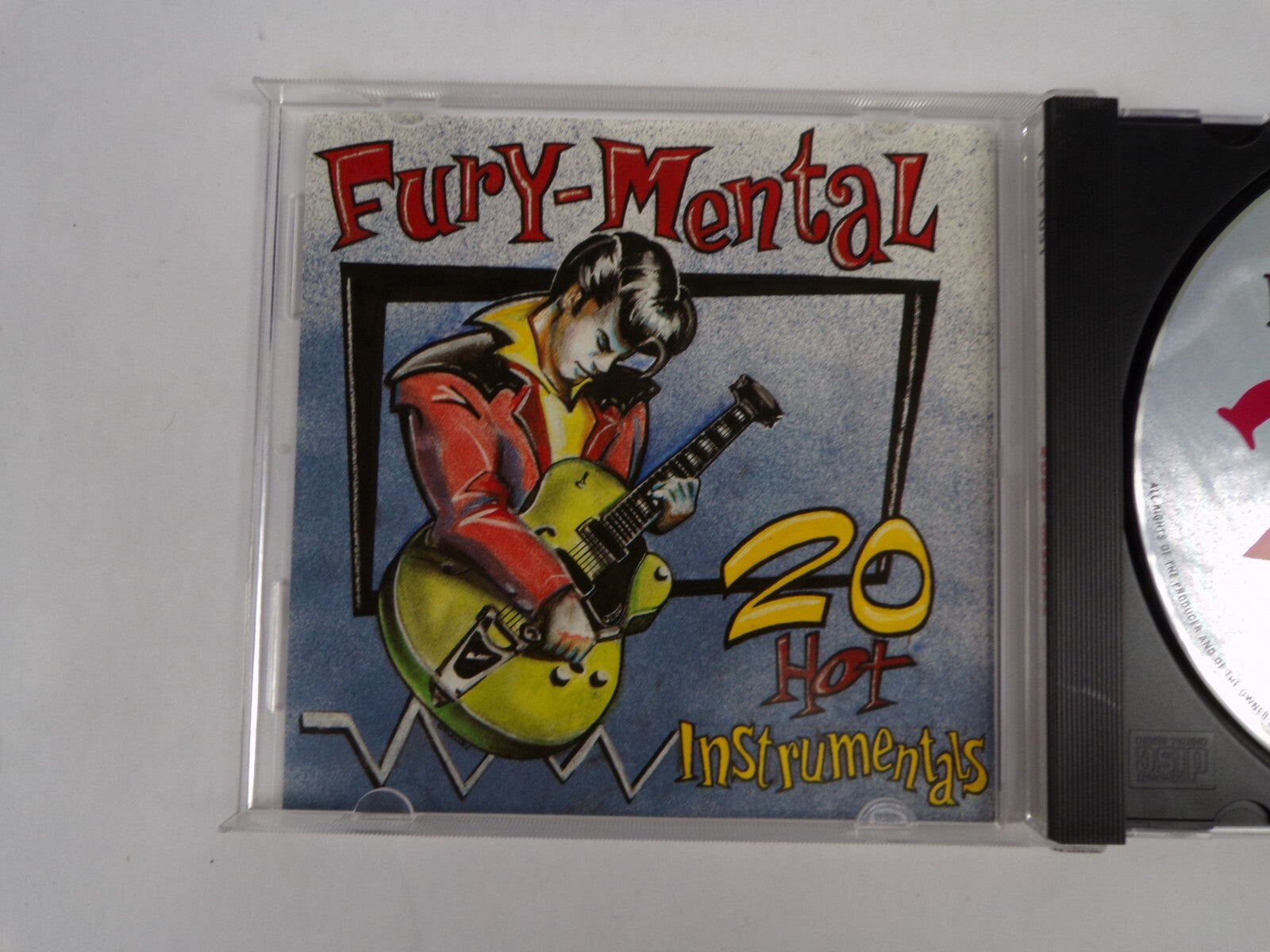 Fury Mental 20 Instrumentals CD #12