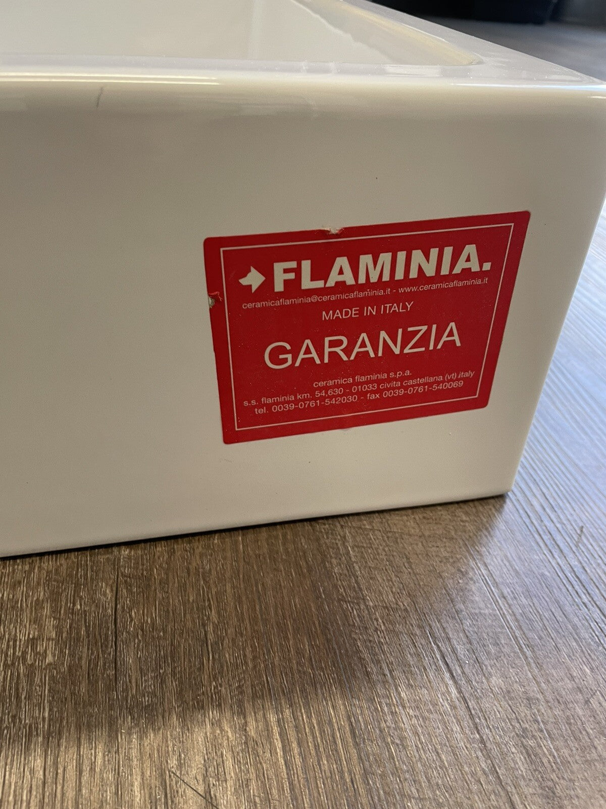 Flaminia Acqualight 5058 Bathroom Basin Wall mount SuspendedCountertop Sink