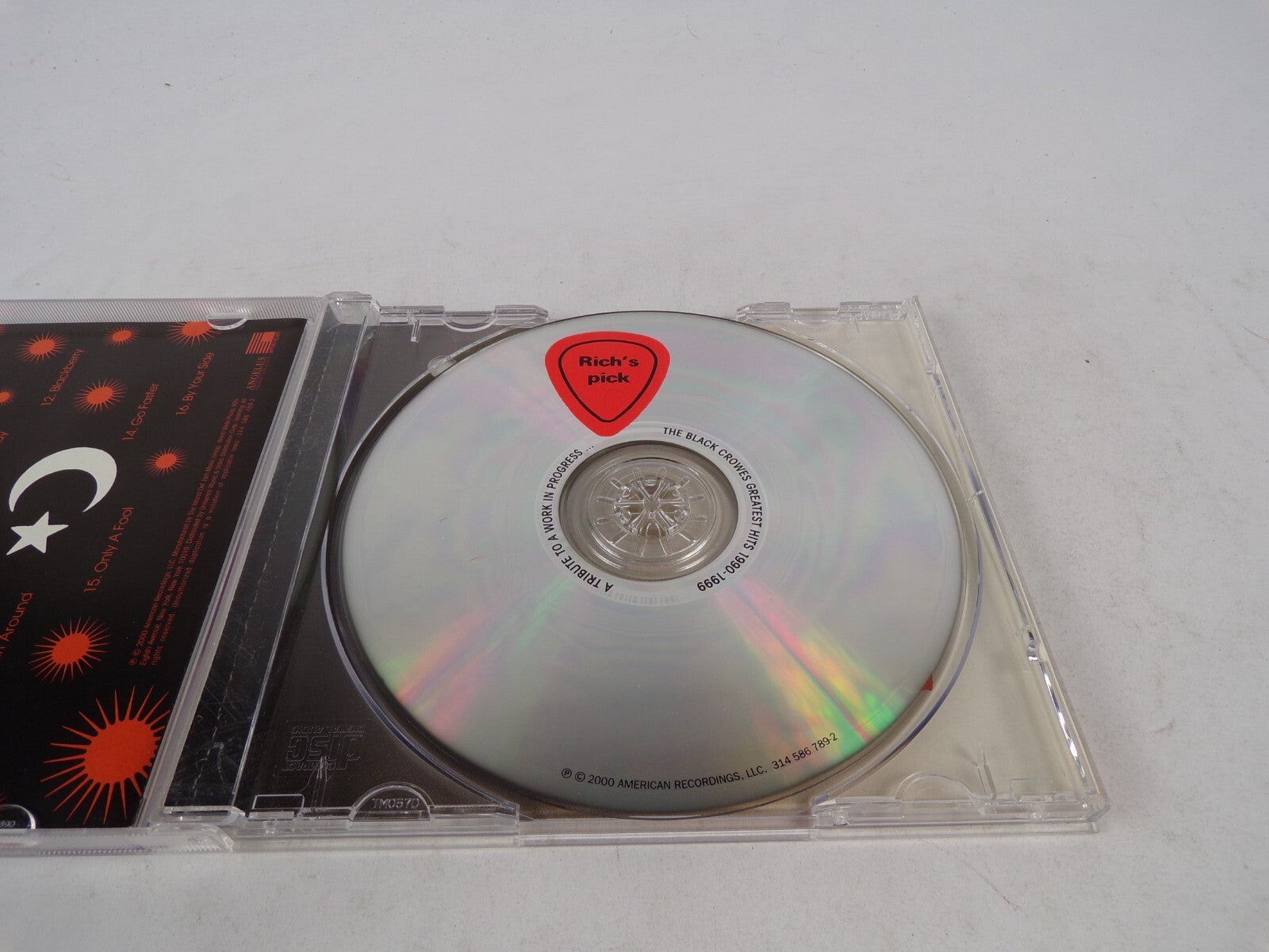 The Black Crowes Jealous Again Twice As Hard Hard To Handle She Talks To AnCD#15