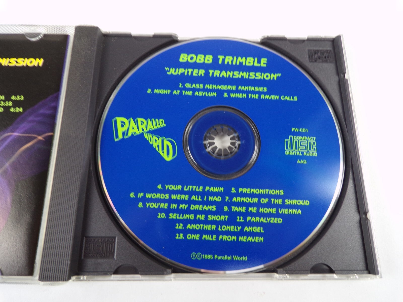 Jupiter Transmission Bobb Trimble Glass Menagerie Fantasies Premonitions CD#26