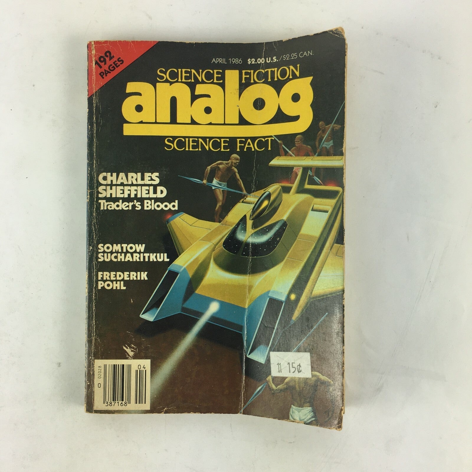 April 1986 Analog Science Fiction Fact Magazine Charles Sheffield Frederik Pohl