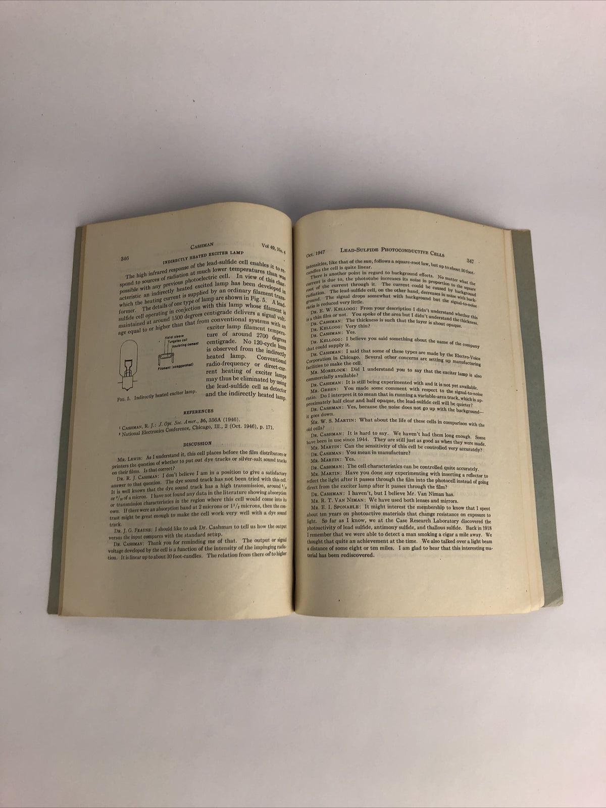 SMPE Journal Of The Society Of Motion Picture Engineers October 1947 VOL 49 No 4