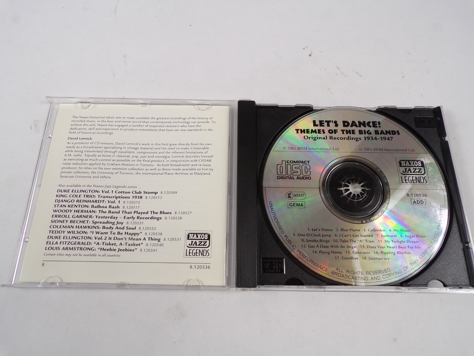 Let's Dance! Themes Of The Big Bands.1934-1947 Benny Goodman Harry James CD#39