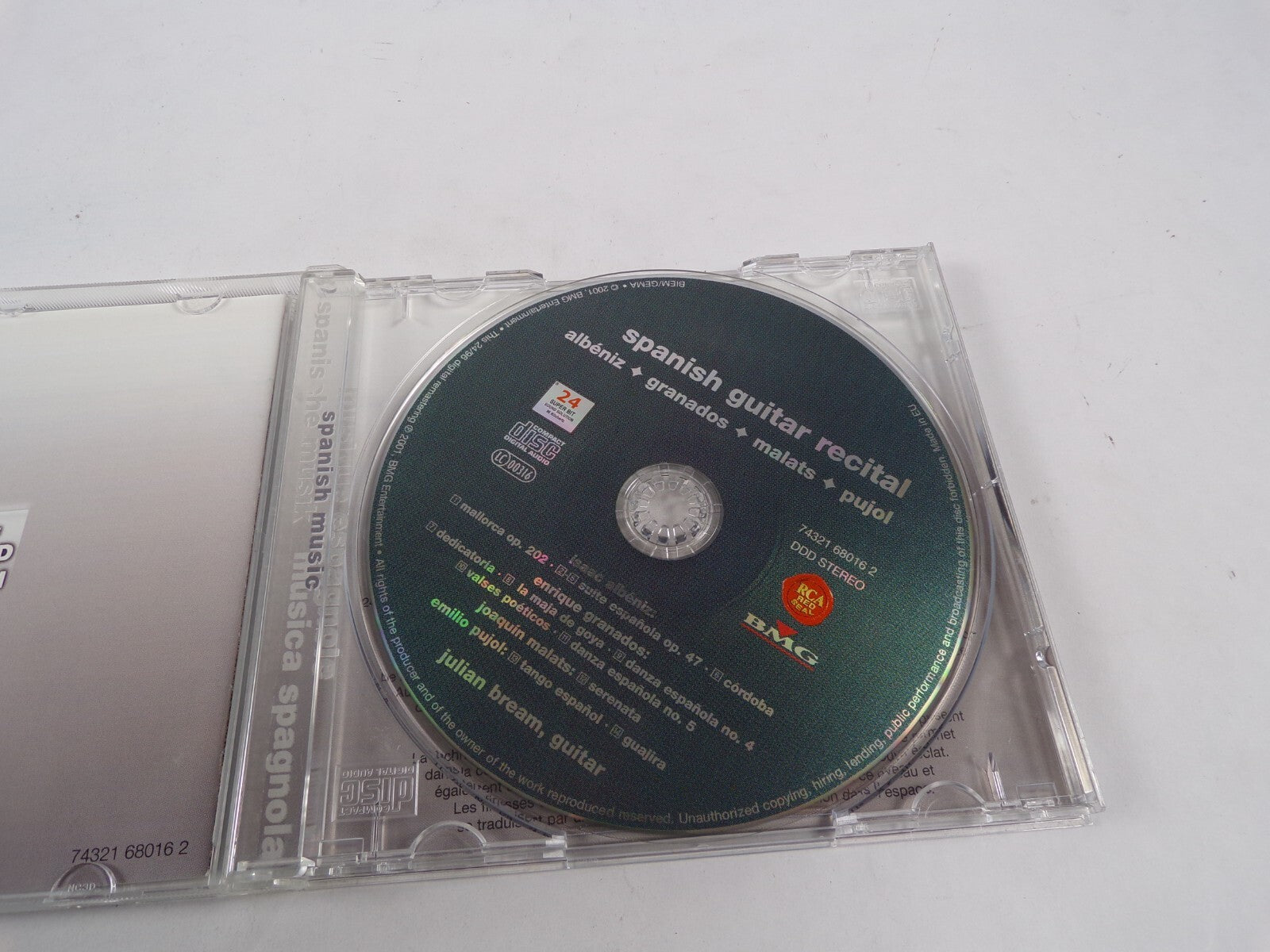 Spanish Guitar Recital CD#43