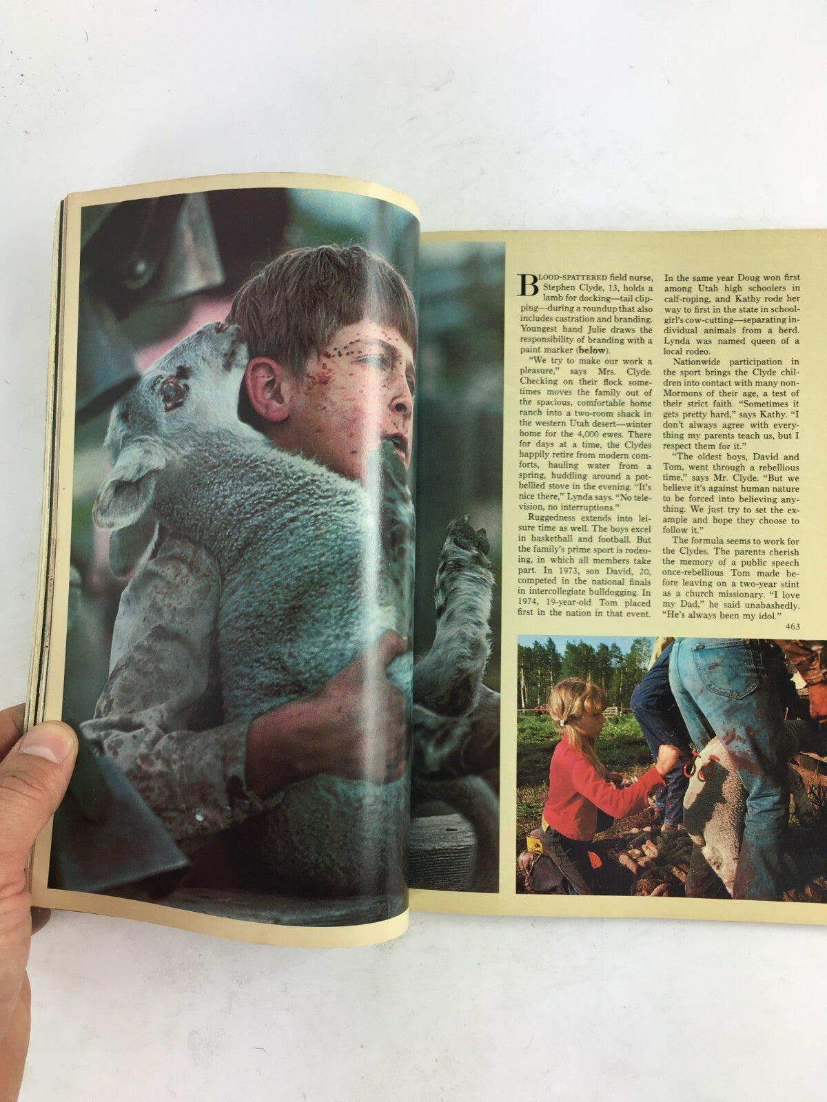 April 1975 National Geographic Magazine Diving Amid Sleeping Sharks Utahs Oasis