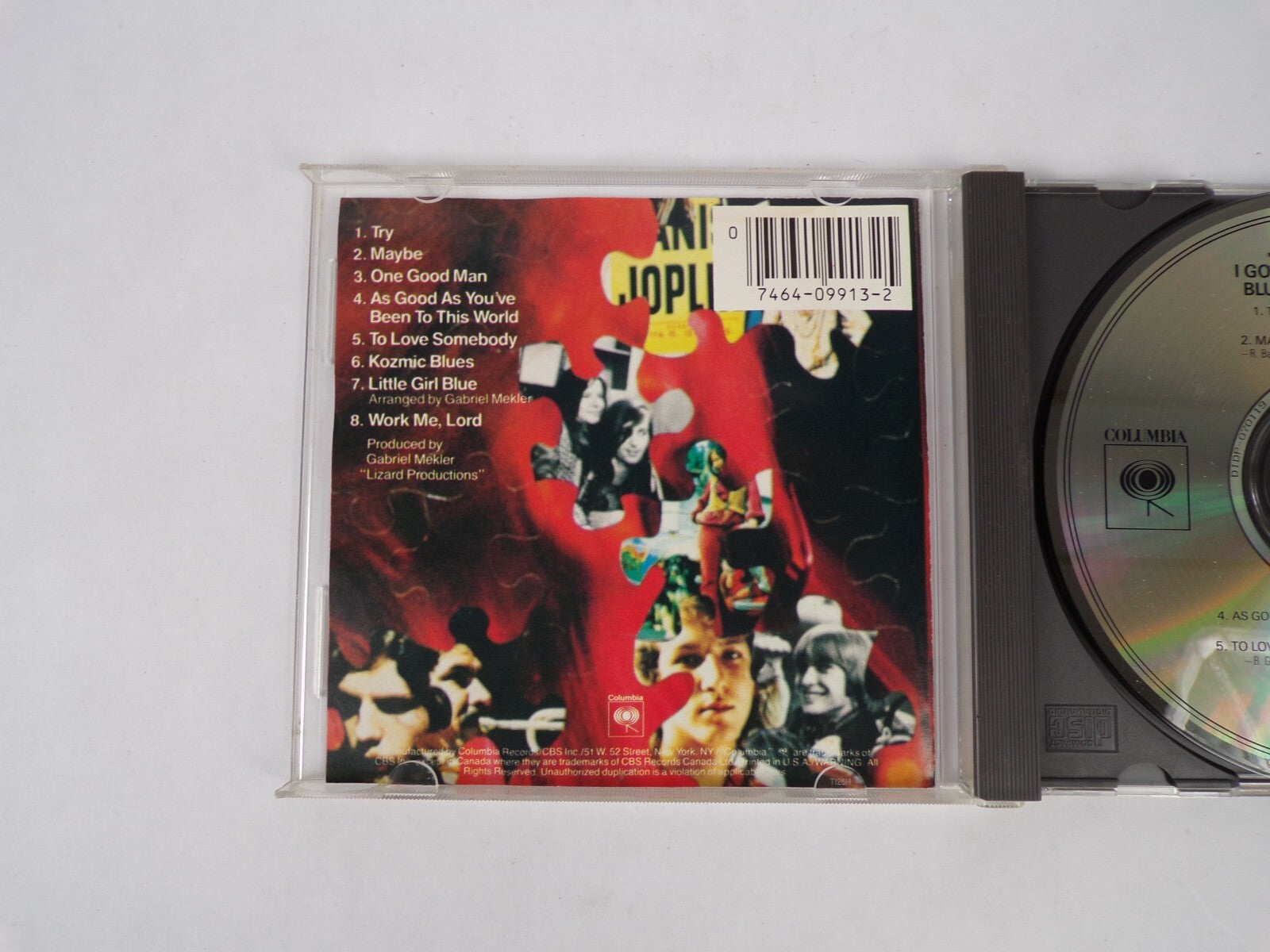 Janis Joplin I Got Dem Ol'Kozmic Blues Again Mama CD #9