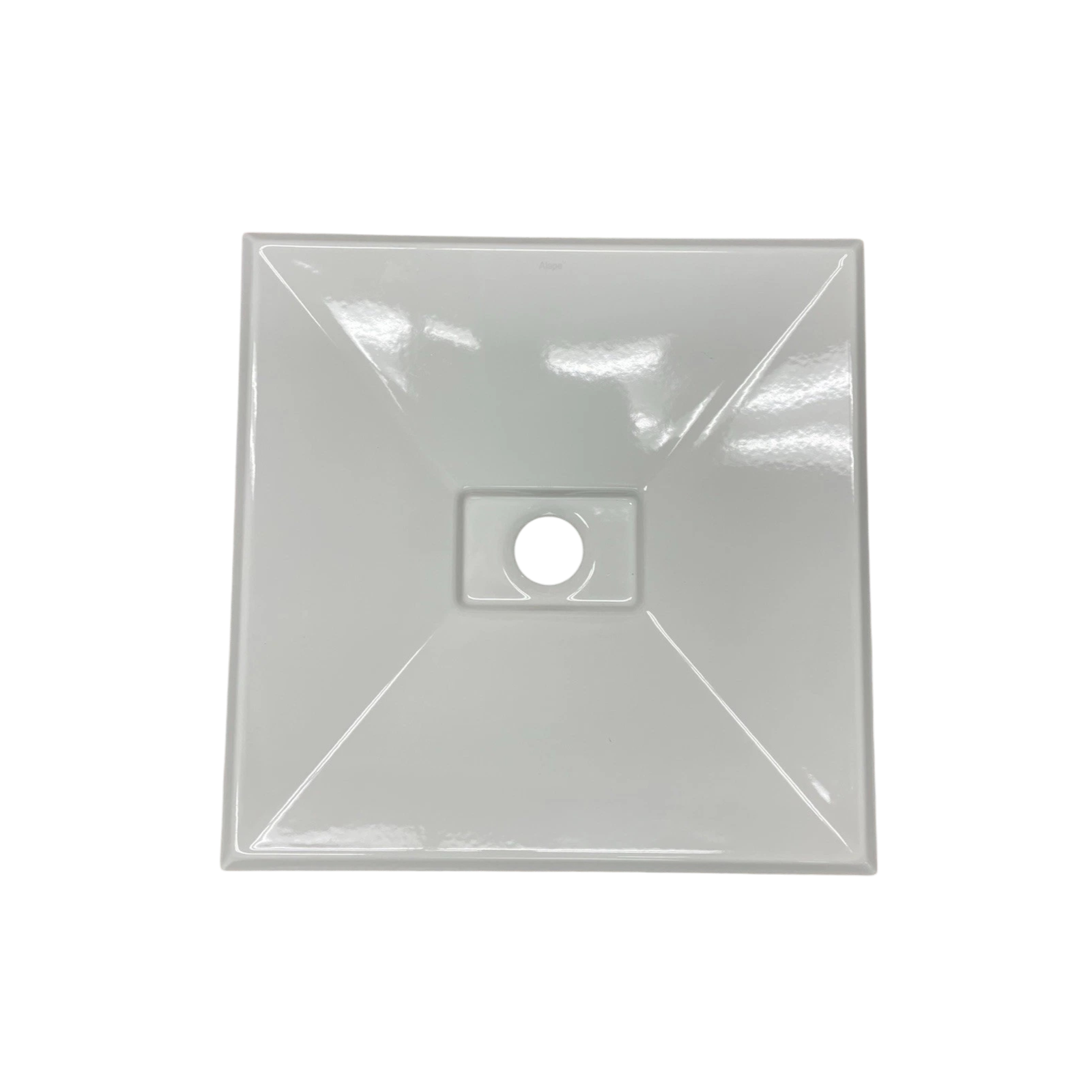 Alape Built-In Rectangular Basin EB.KF400 Sink White 16 x 16 inches