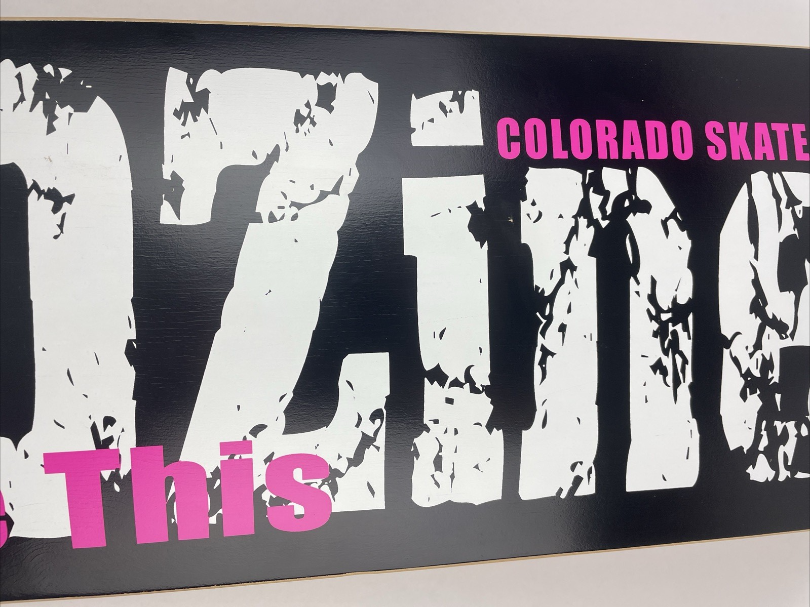 Colorado Skateboarding Fozine Skate Video #2 Skateboard Deck " Its Like This "