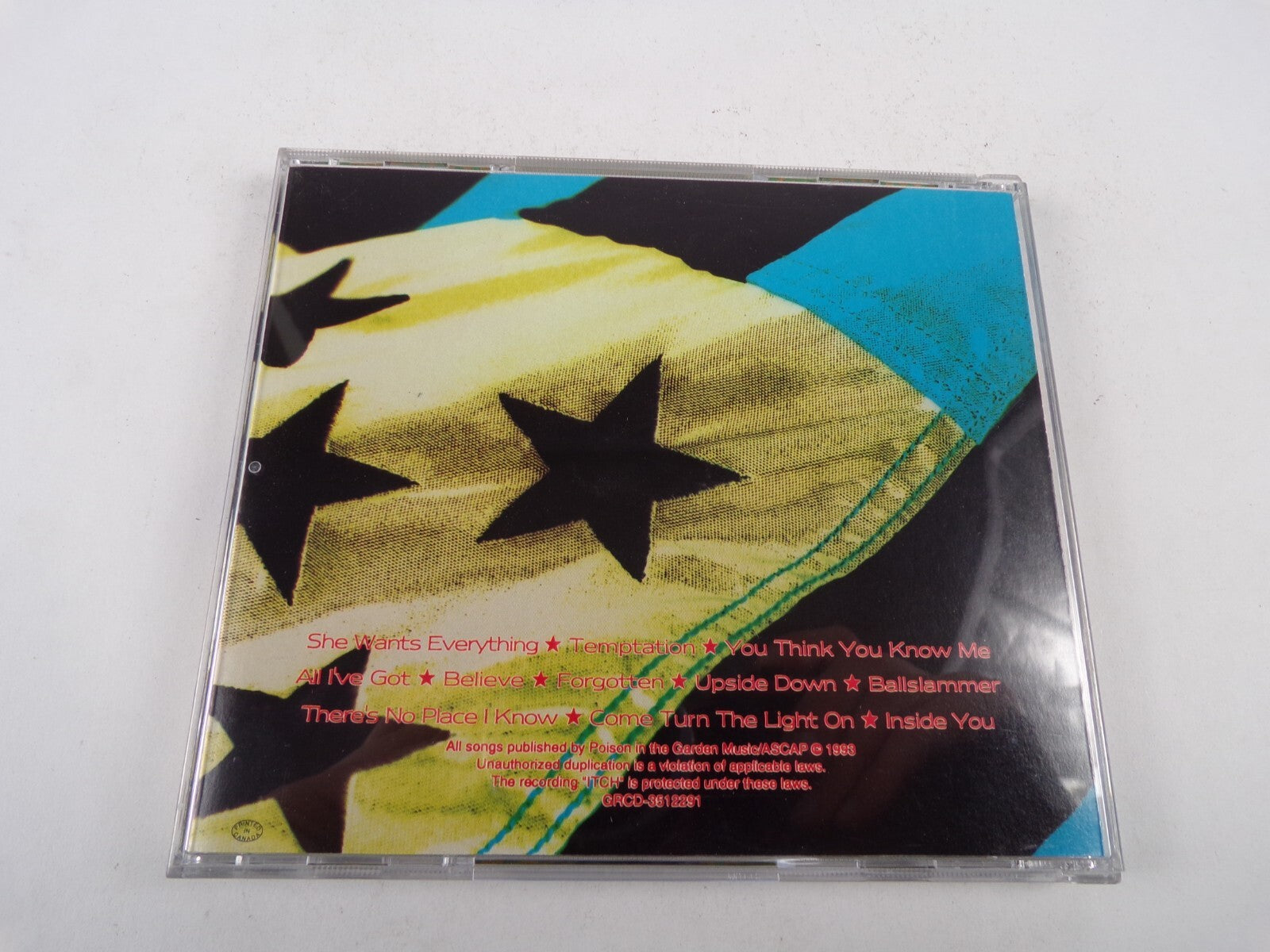 Standing Hawthorn Itch She Wants Everything Belive Temptation CD#14