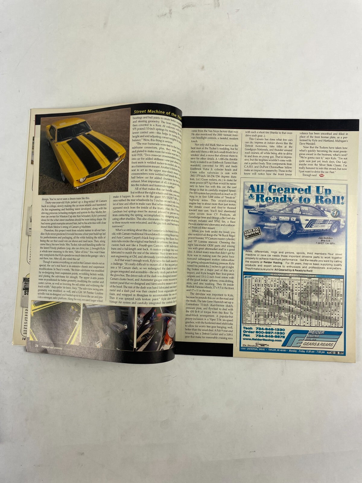 November 2000 Hot Rodding Magazine Street Machine of the Year Kyle Tuckers