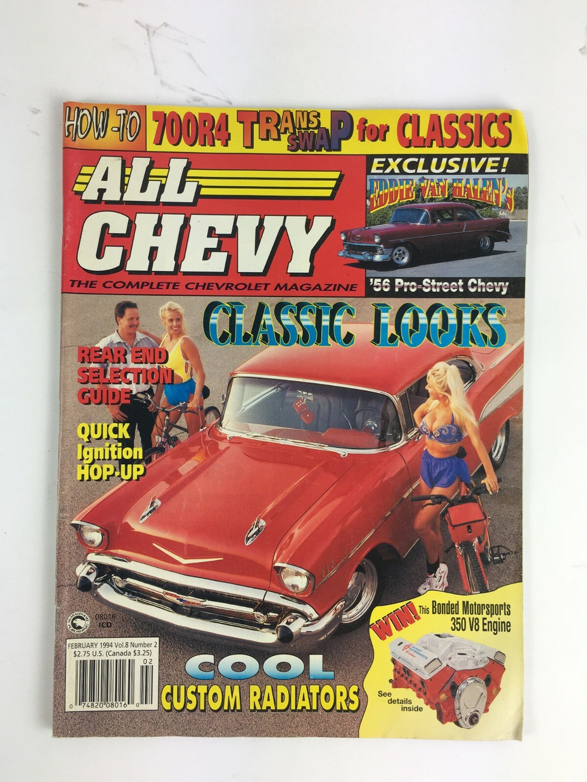 February 1994 All Chevy Magazine Classic Looks Cool Custom Radiators 700R4 Trans