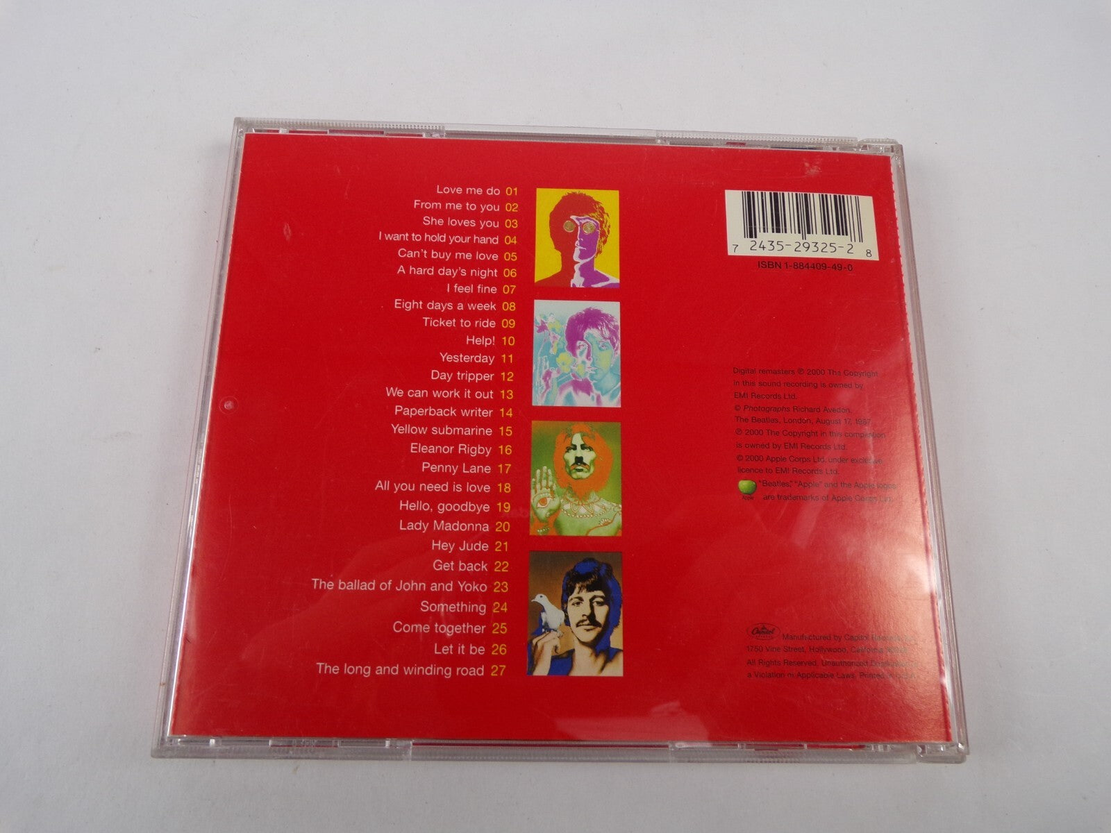 The Beatles 1 Love Me Do From Me To You She Loves You I Feel Fine CD#35