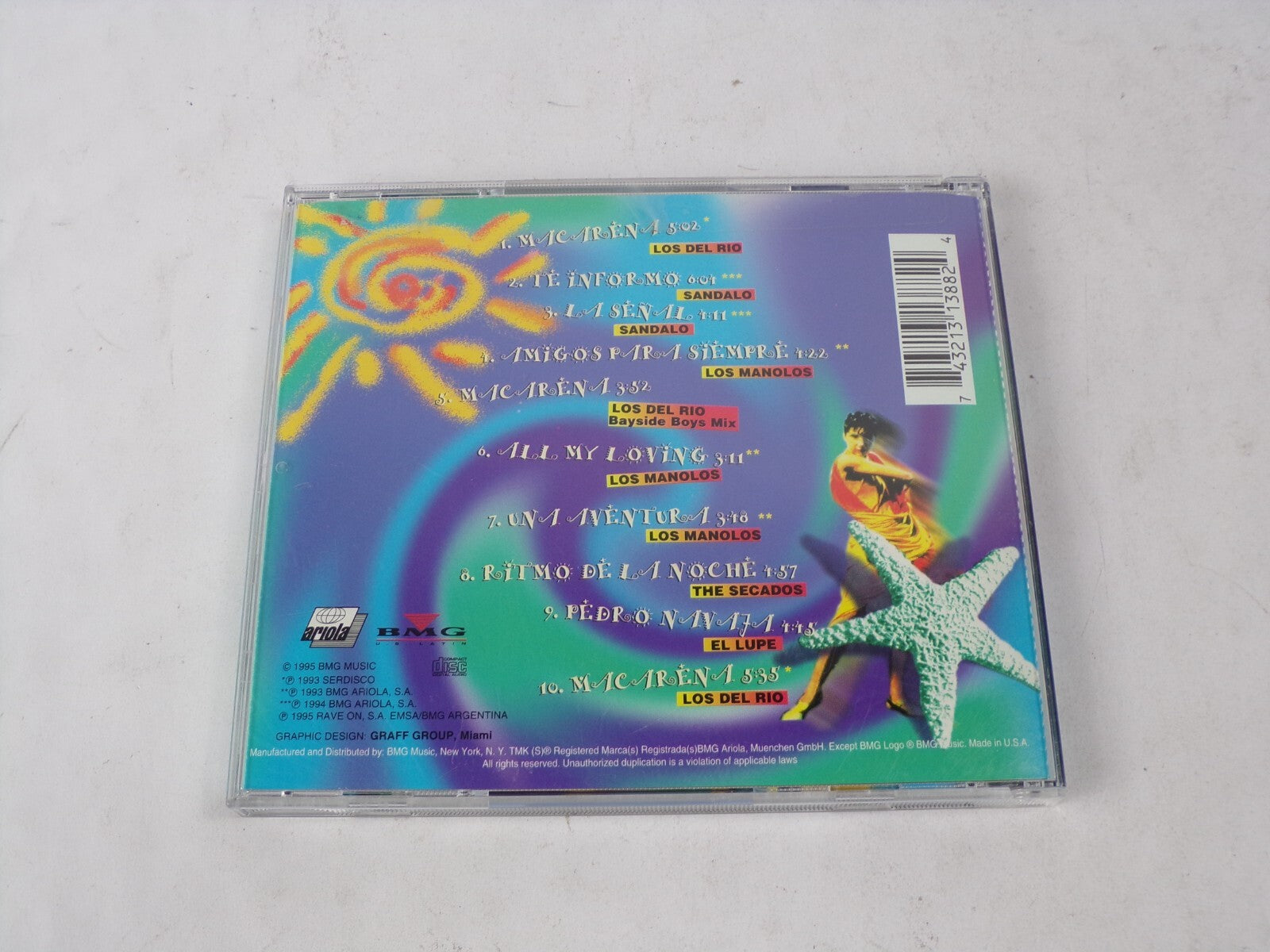 Macarena Mix Macarena Te Informo Lasenal Amigospara Siempre Macarena CD#62
