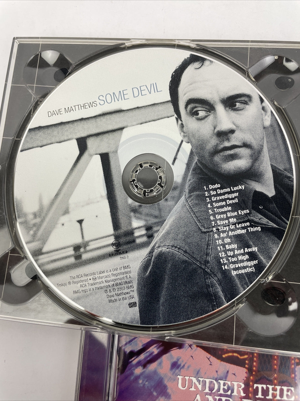 Dave Matthews (4) CD Lot - Crash - Busted Open - Some Devil - Under The Table